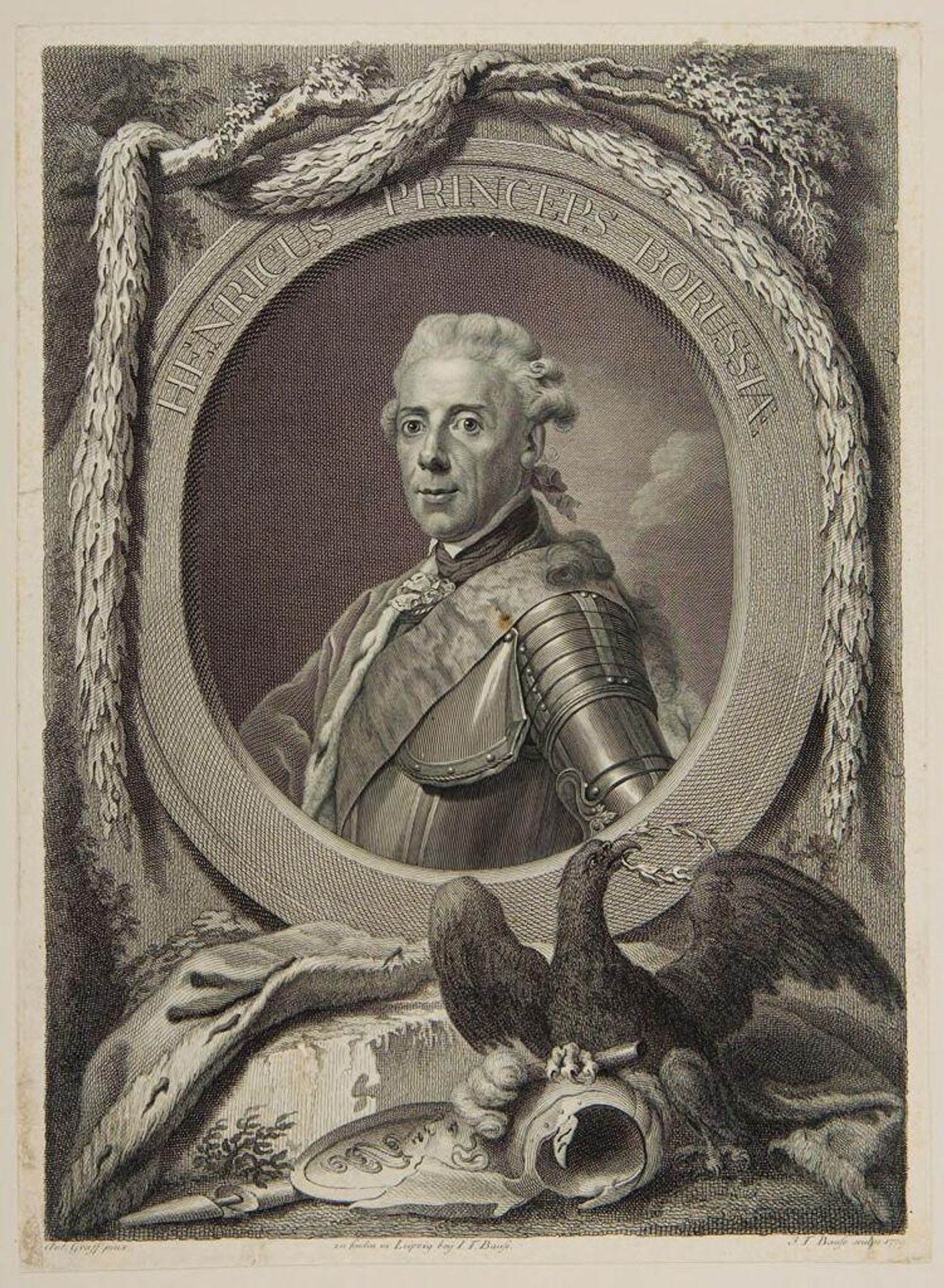 Henry, Prince of Prussia by Johann Friedrich Bause
