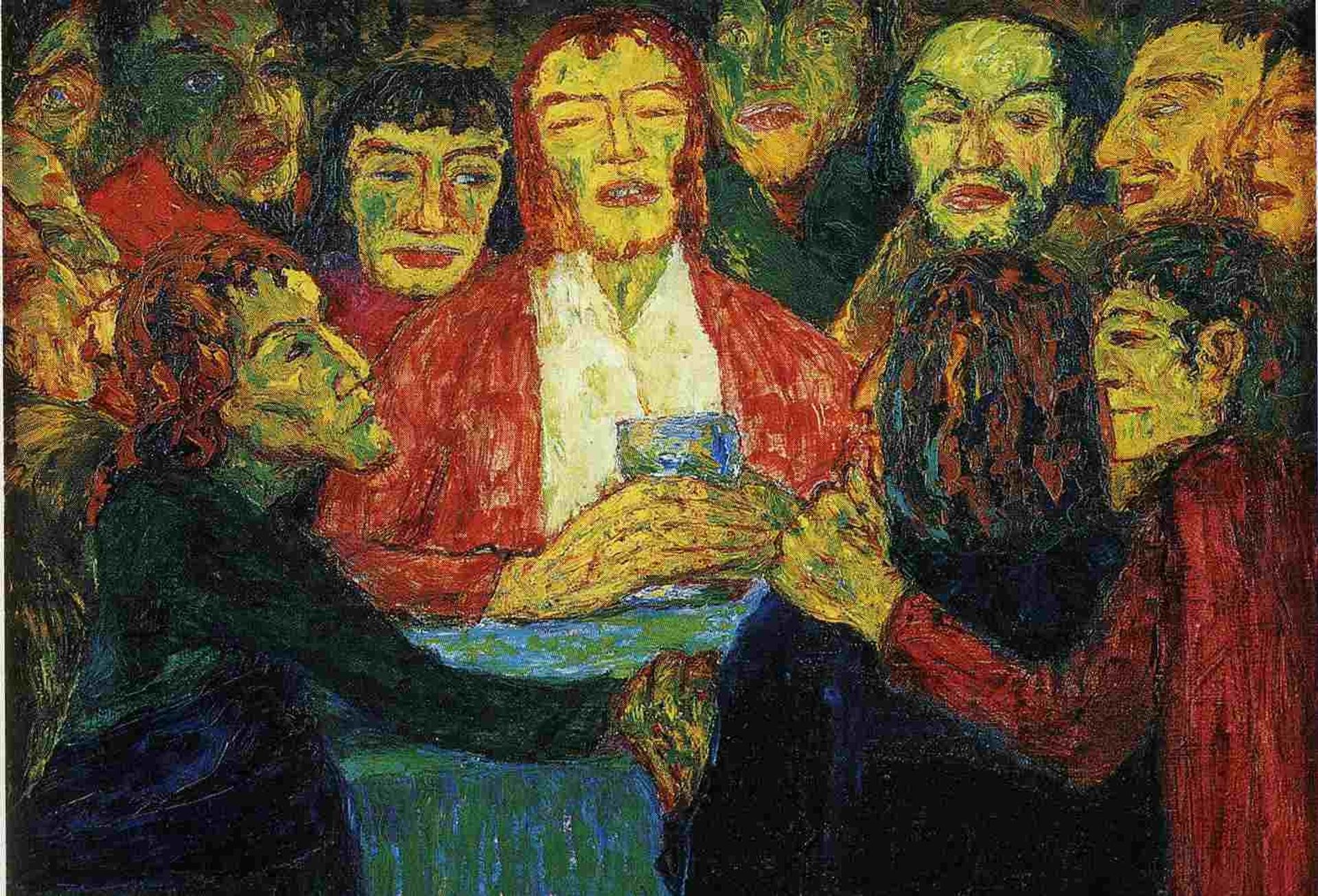 The Last Supper by Emil Nolde