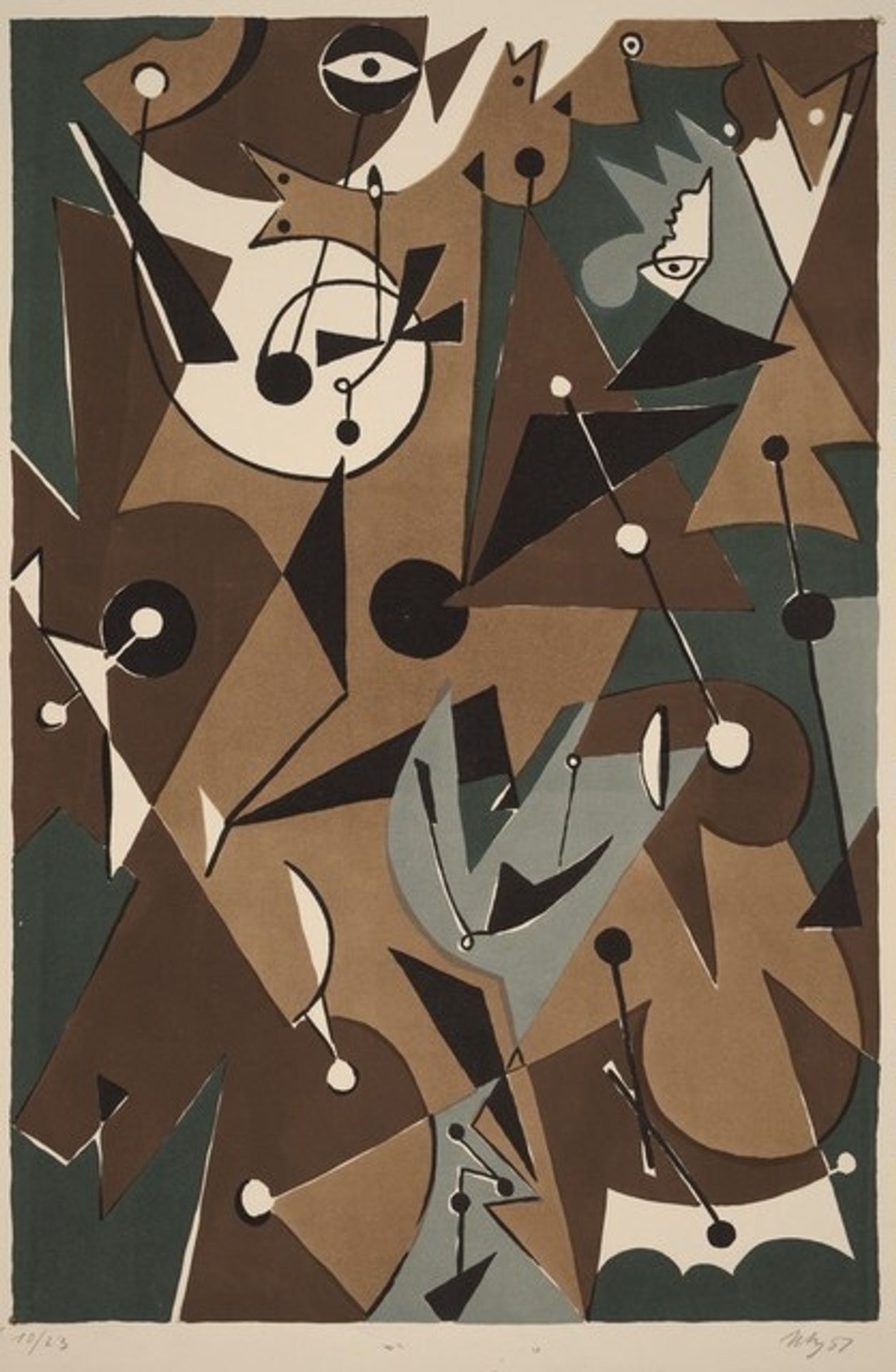 Albaran by Ernst Wilhelm Nay