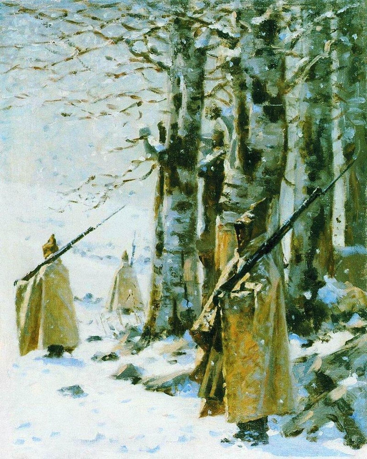Picket in the Balkan Mountains by Vasily Vereshchagin