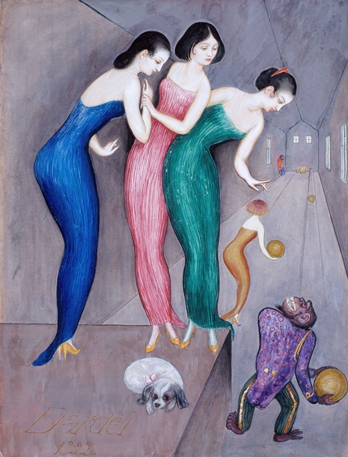 Dreams and Fantasies no.1 by Nils Dardel