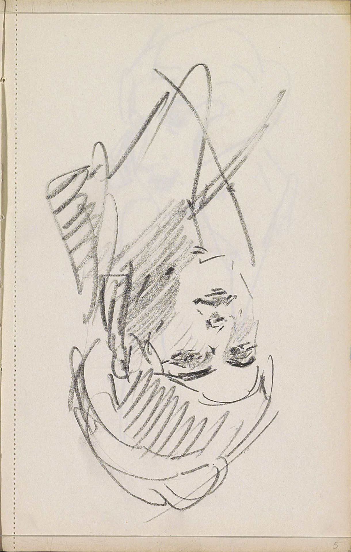 Vrouwenhoofd by Isaac Israels