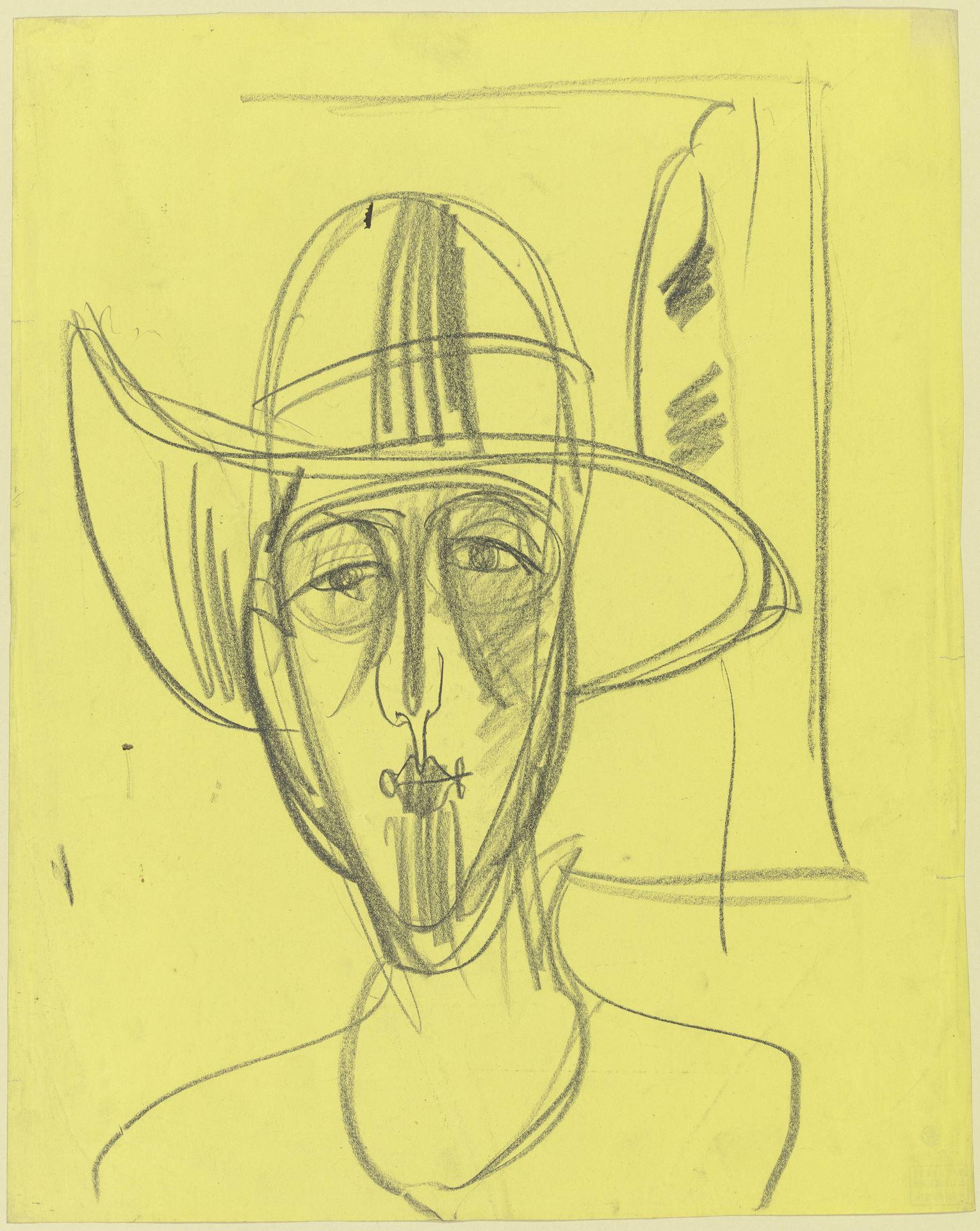 Portrait of Ester Haufler by Ernst Ludwig Kirchner