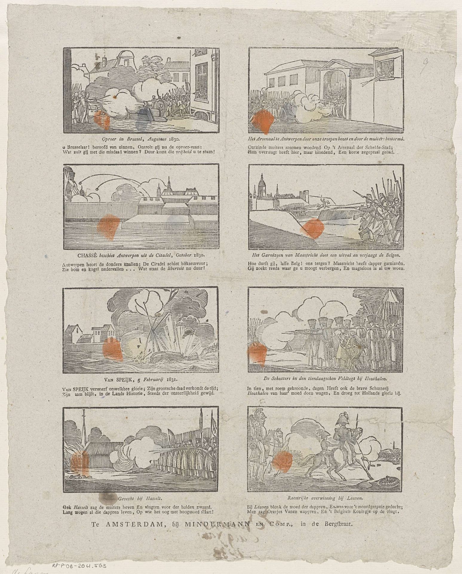 Strijd tegen de Belgen by Mindermann & Co.
