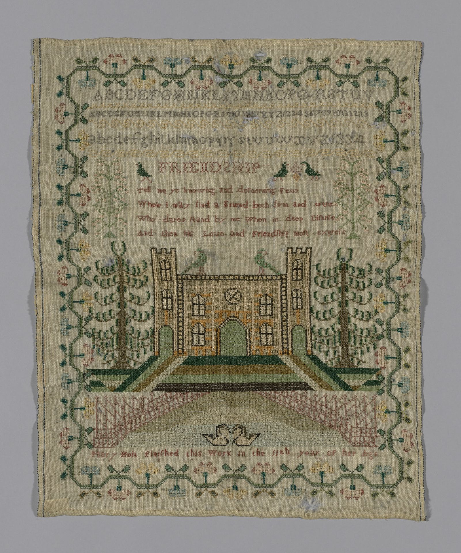 Sampler by Mary Holt