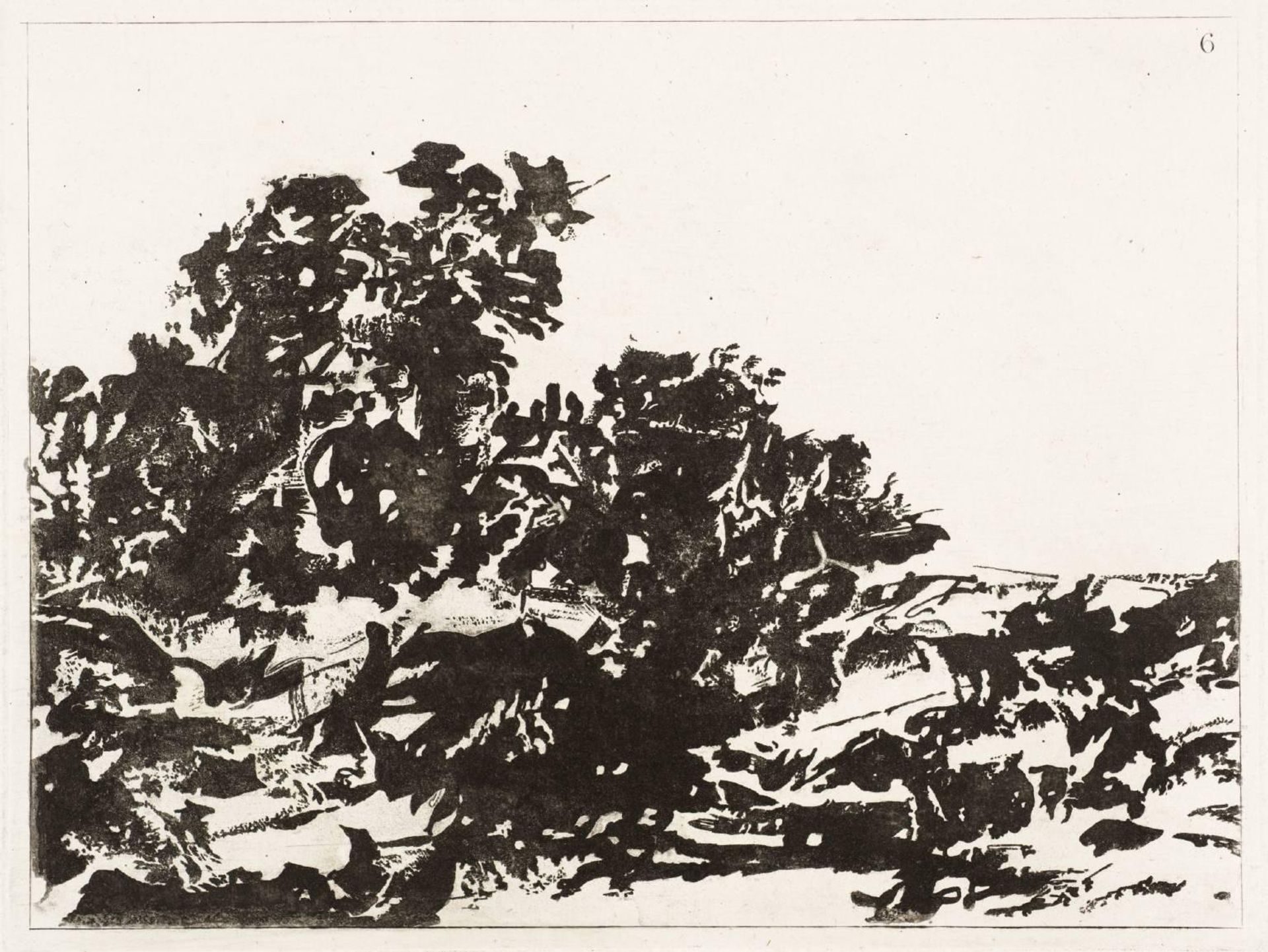 Plate 6 by Alexander Cozens
