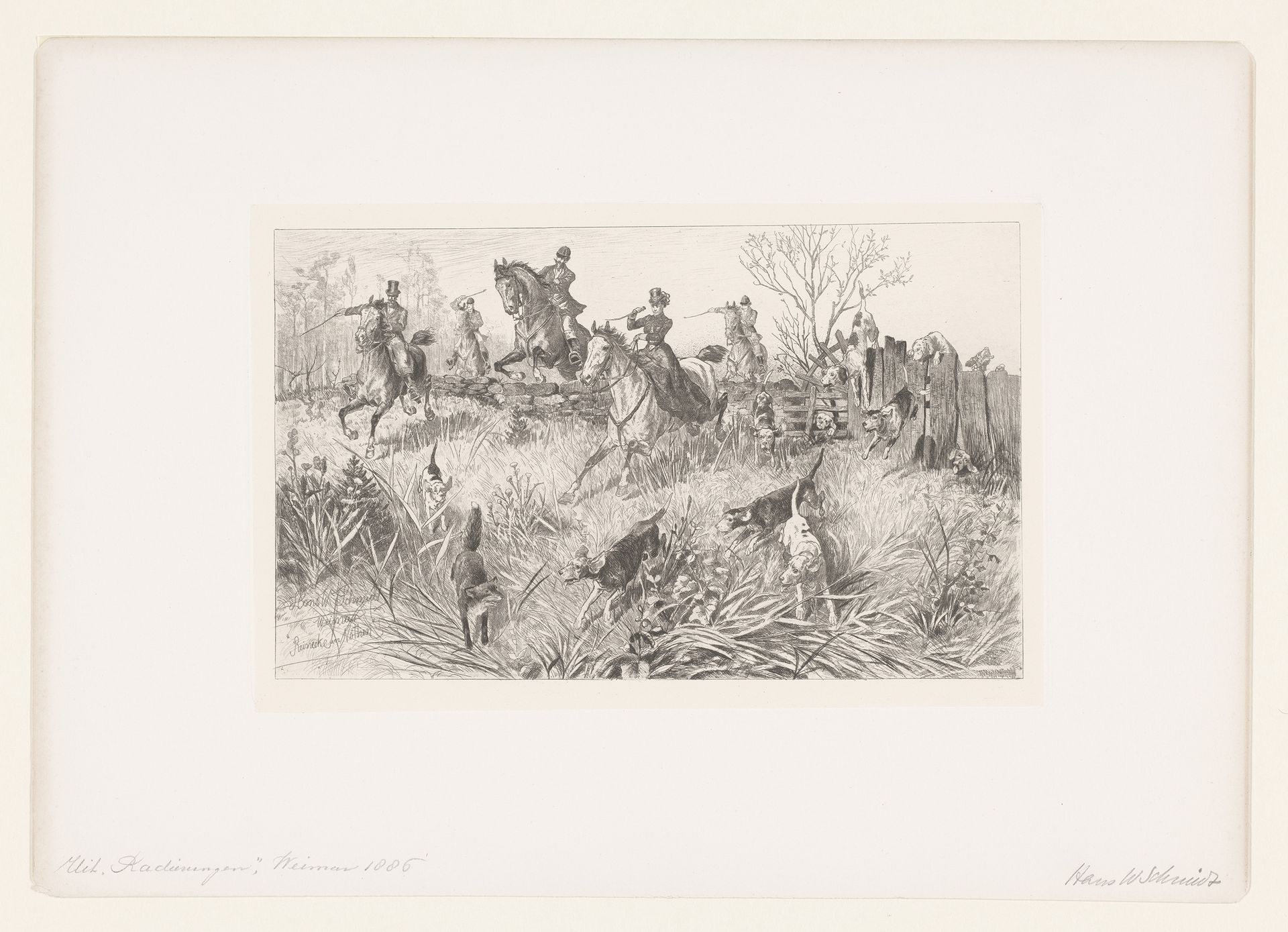 Fox Hunt by Hans W. Schmidt