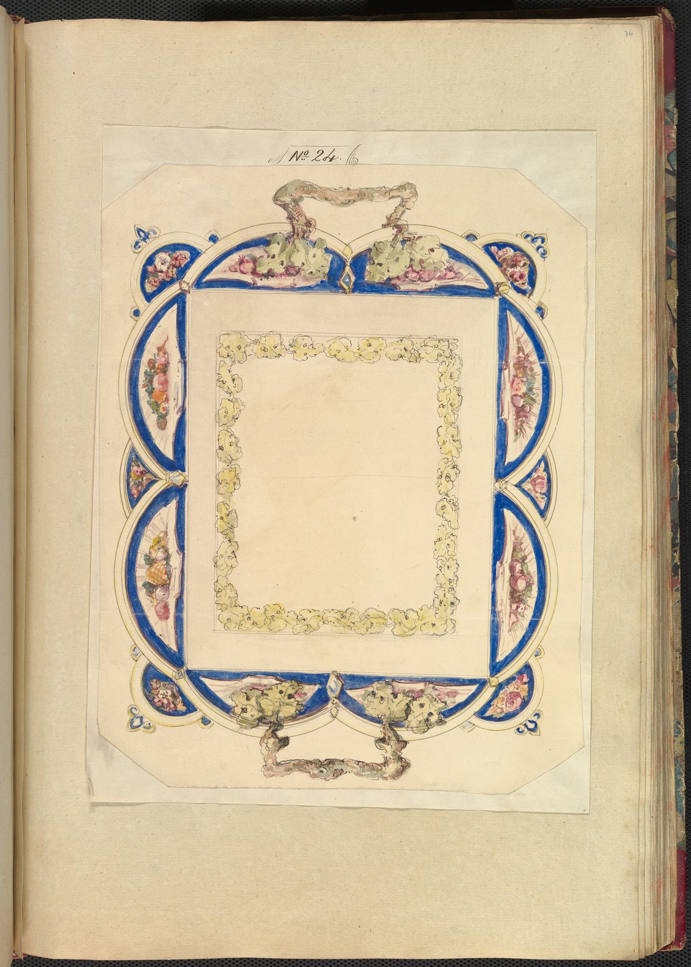 Design for a Two-Handled Platter by Alfred Henry Forrester