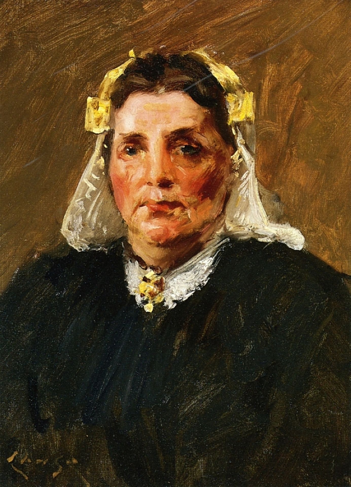 Woman of Holland by William Merritt Chase