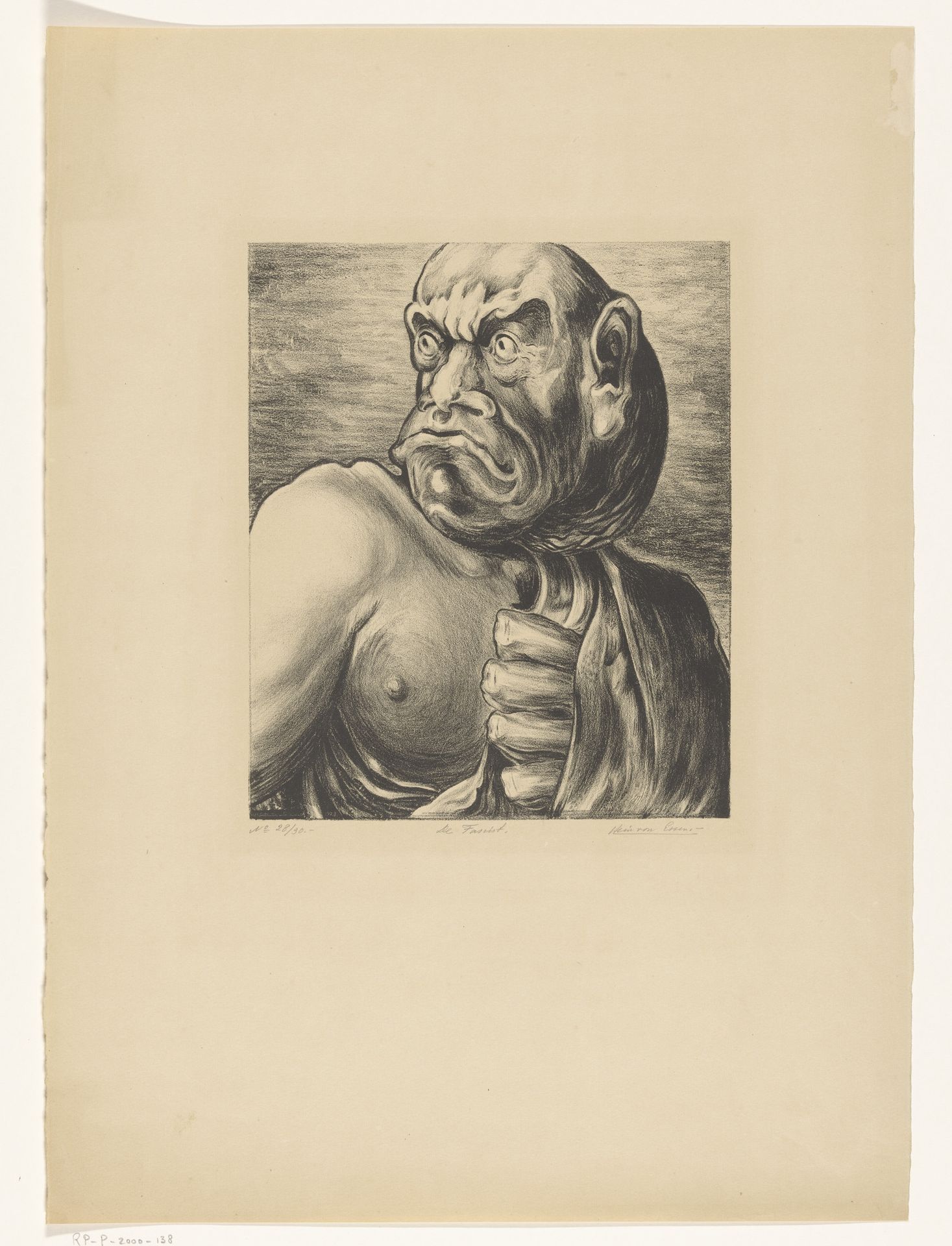 De fascist by Hein von Essen