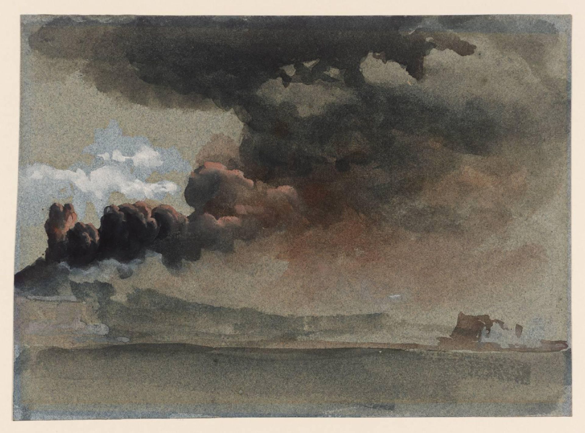 An Eruption of Mount Vesuvius by Clarkson Stanfield