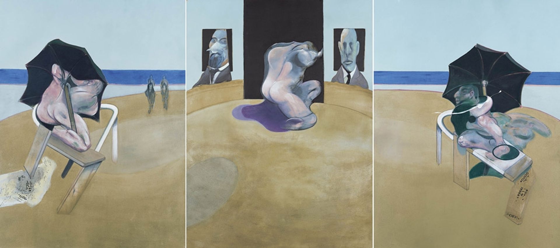 Triptych May-June 1974 by Francis Bacon