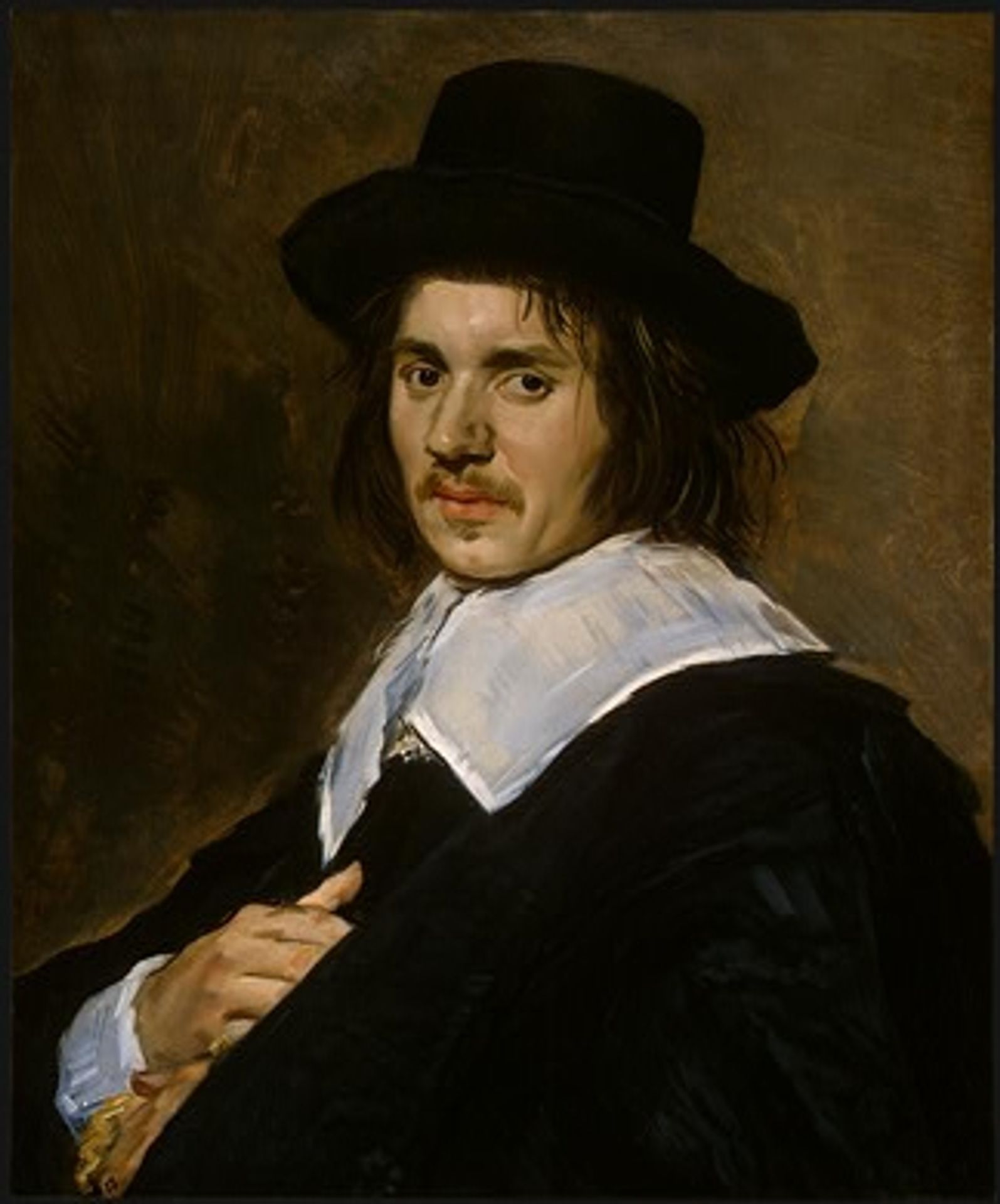 Portrait of a man by Frans Hals