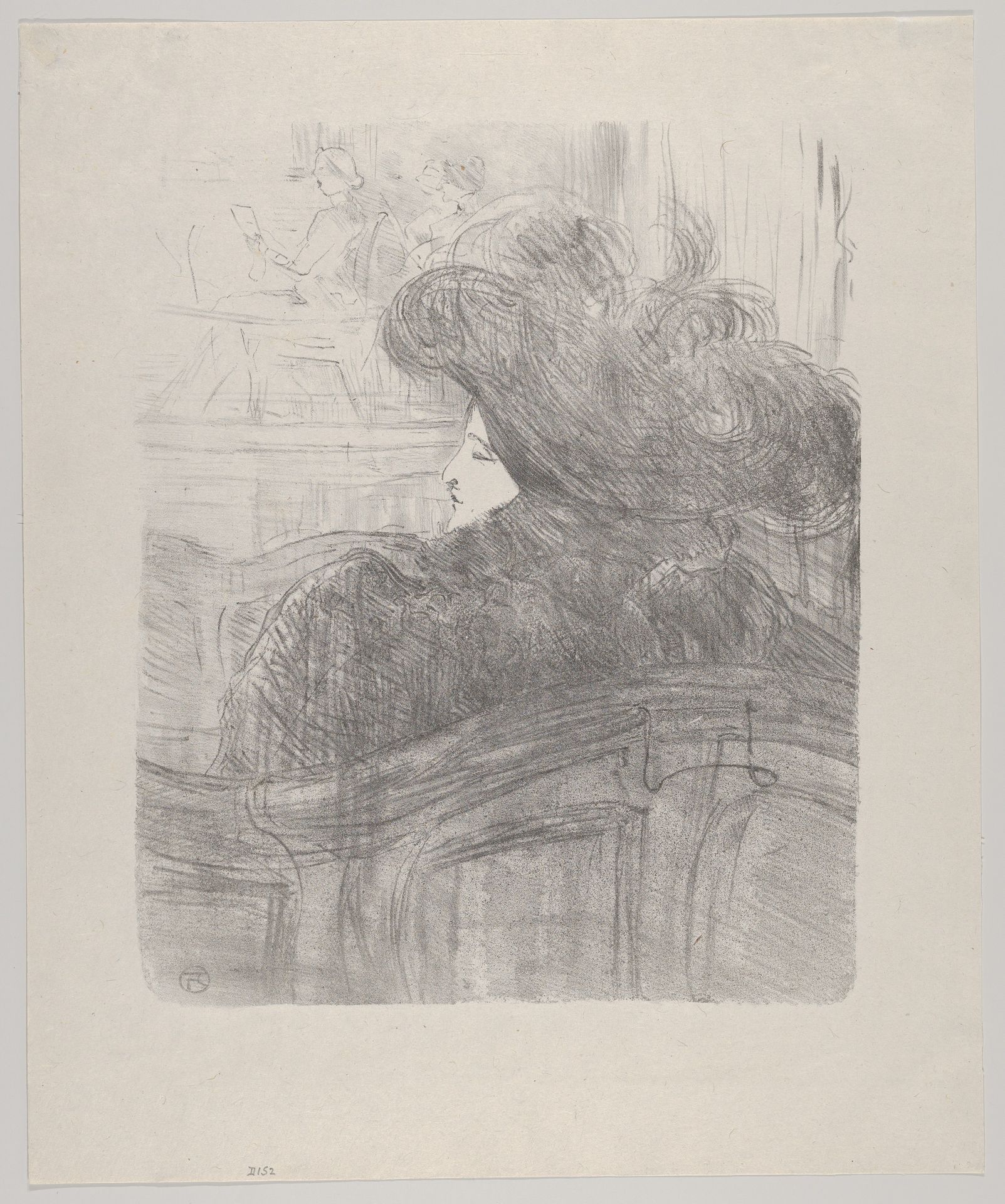 Cléo de Mérode by Henri de Toulouse-Lautrec