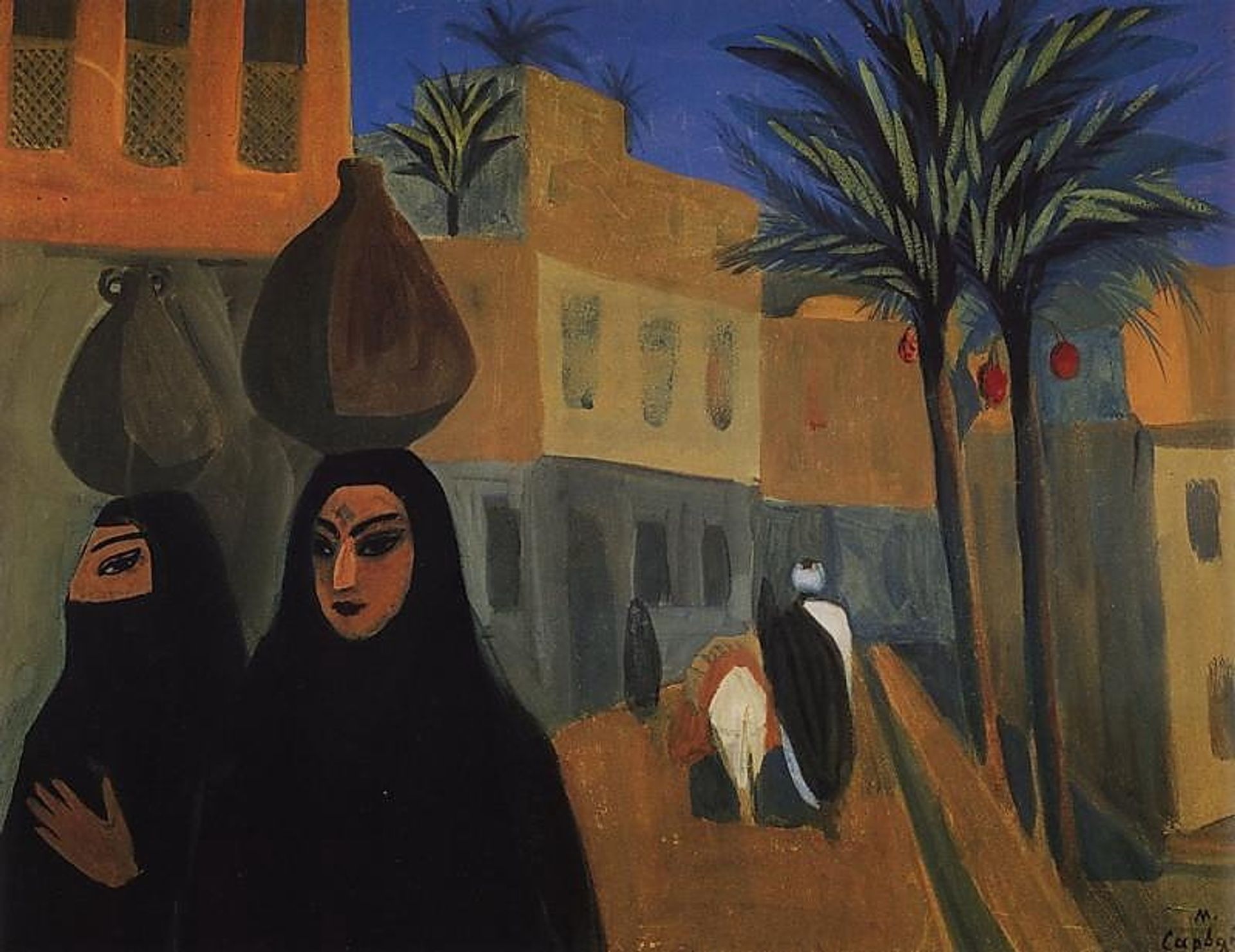 Street in Cairo by Martiros Sarian