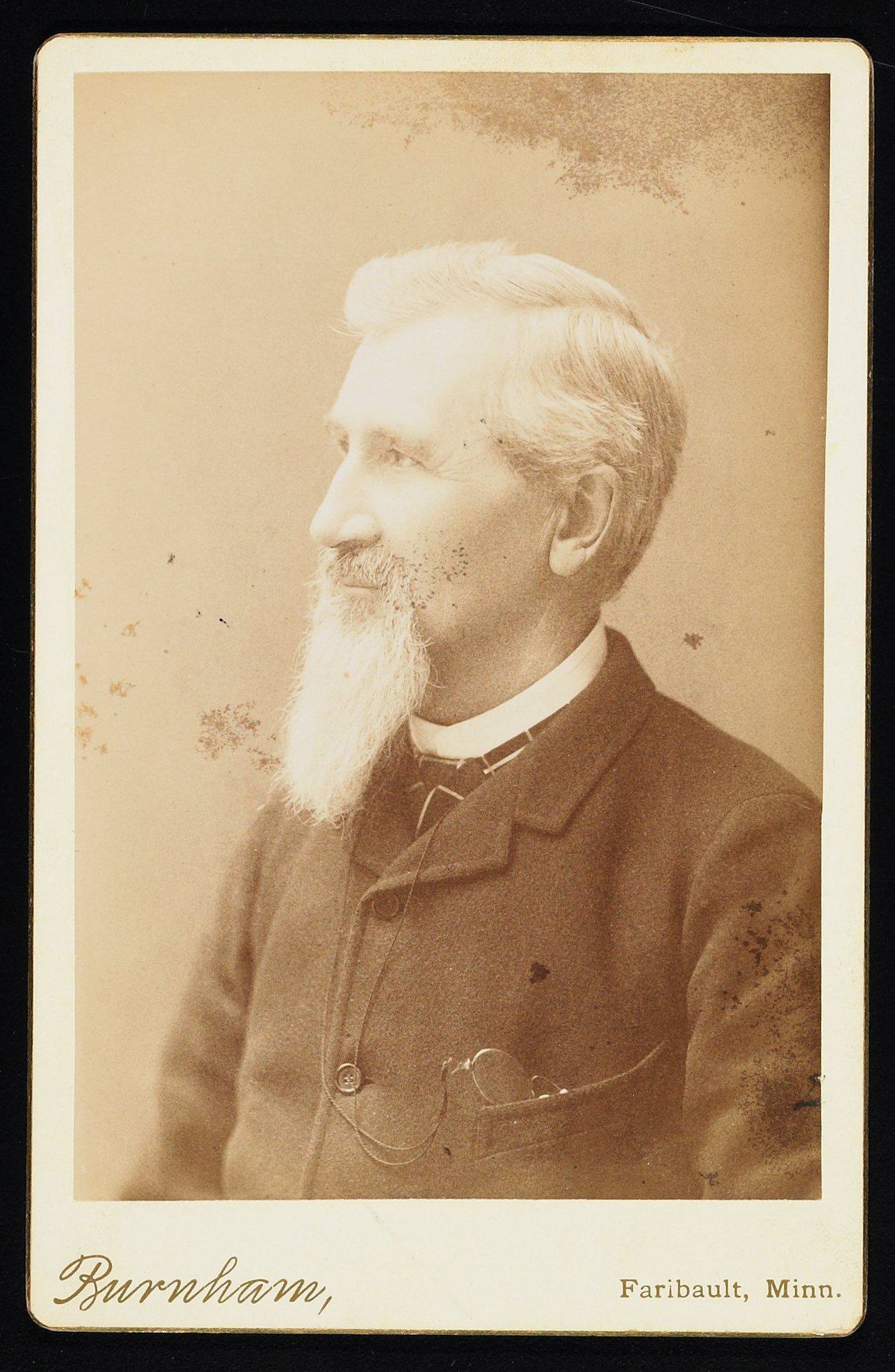 Portrait of Dr. Jared Waldo Daniels by A.F.Burnham