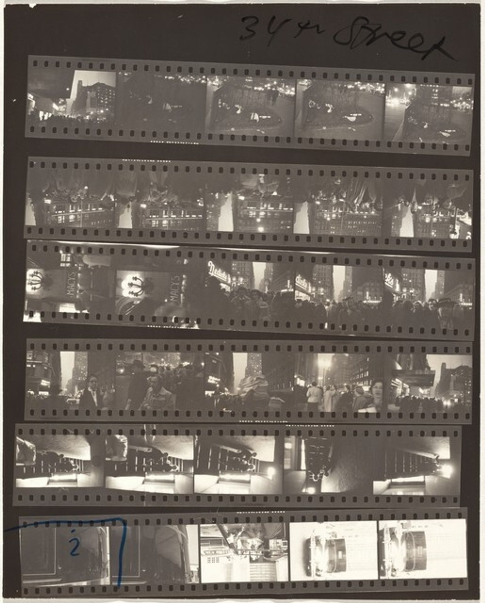 34th Street--Early New York City no number by Robert Frank