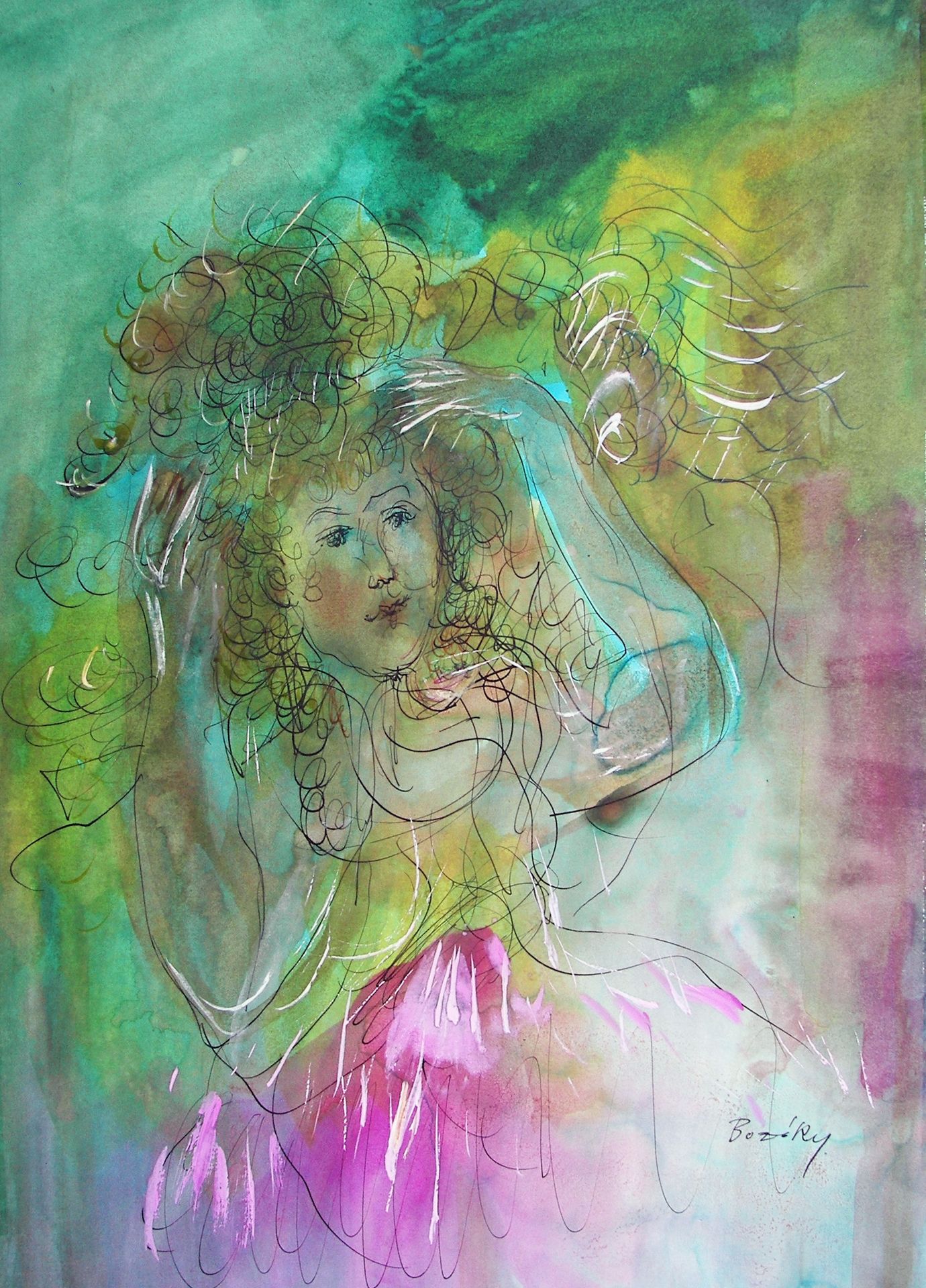 Spring arrives by Maria Bozoky