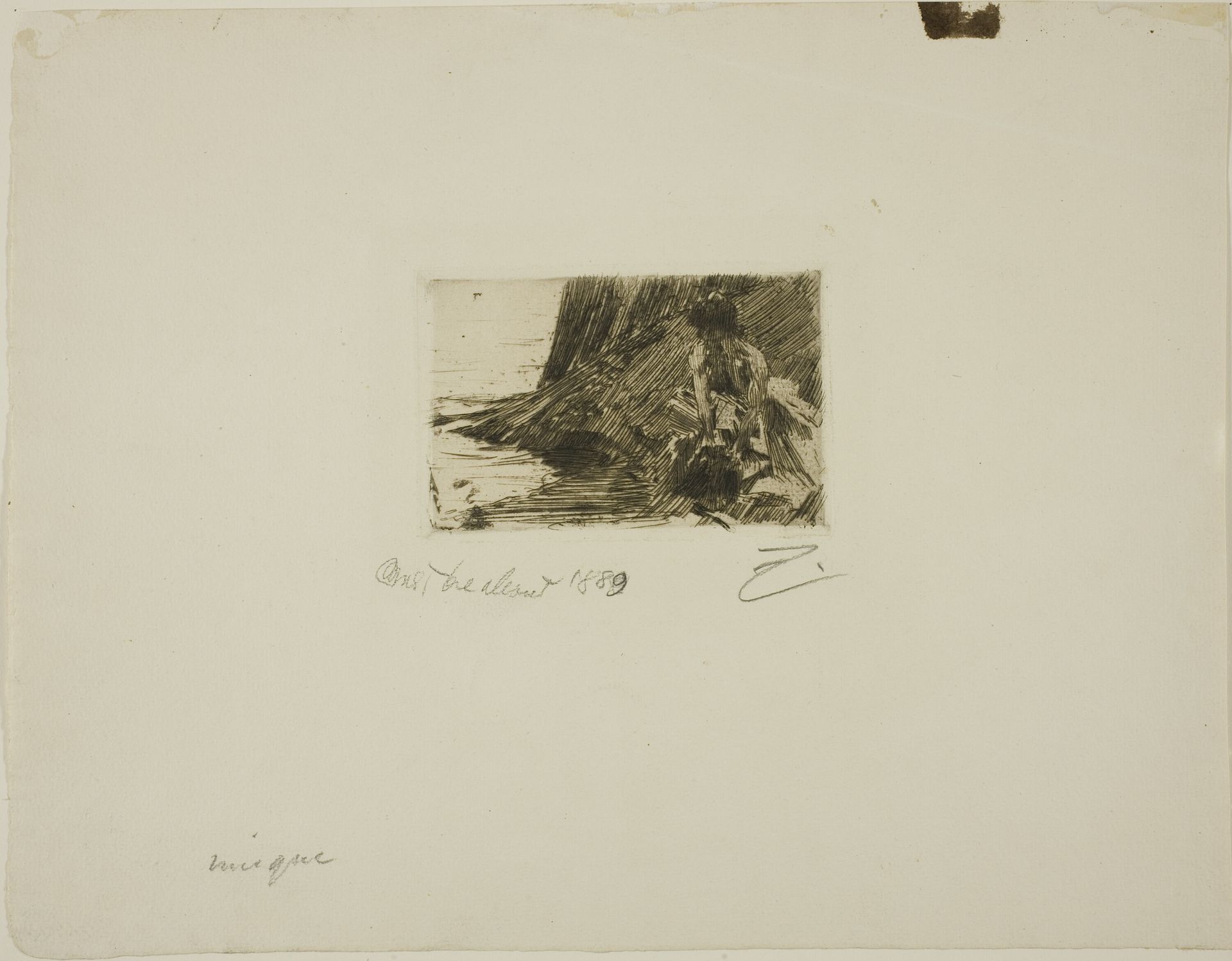 "La Petite Baigneuse" - The Little Bather by Anders Zorn
