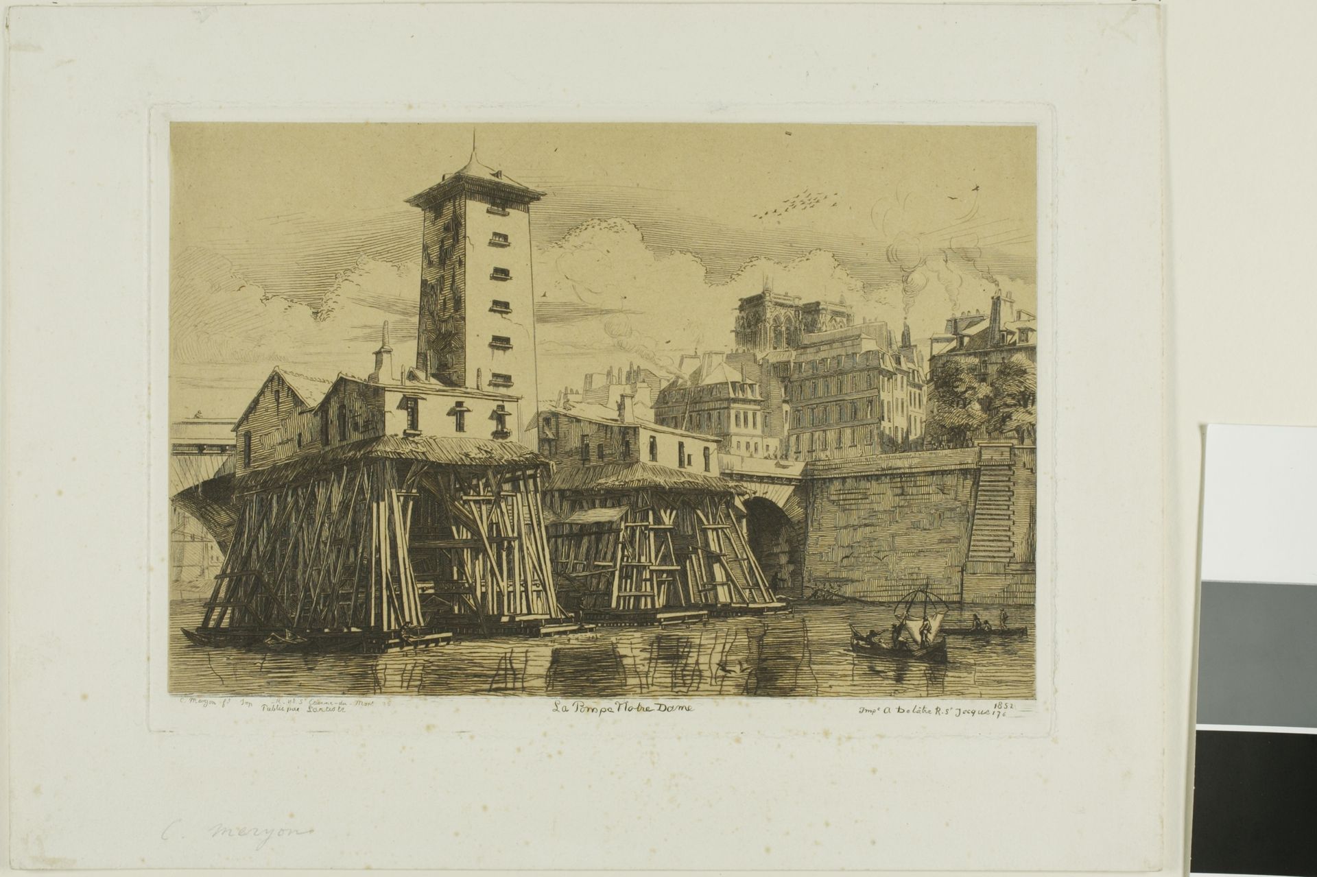 La Pompe Notre-Dame, Paris by Etienne Leguay