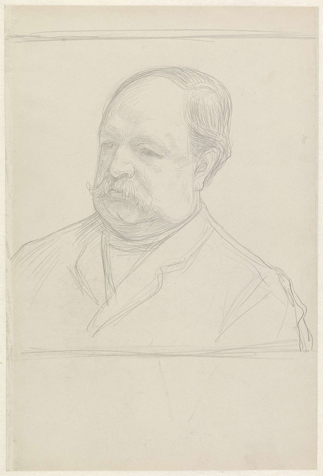Portret van mr. Jan Heemskerk Azn by Jan Veth