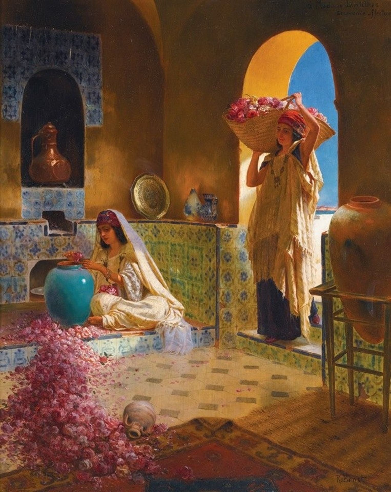 The Perfume Makers by Rudolf Ernst