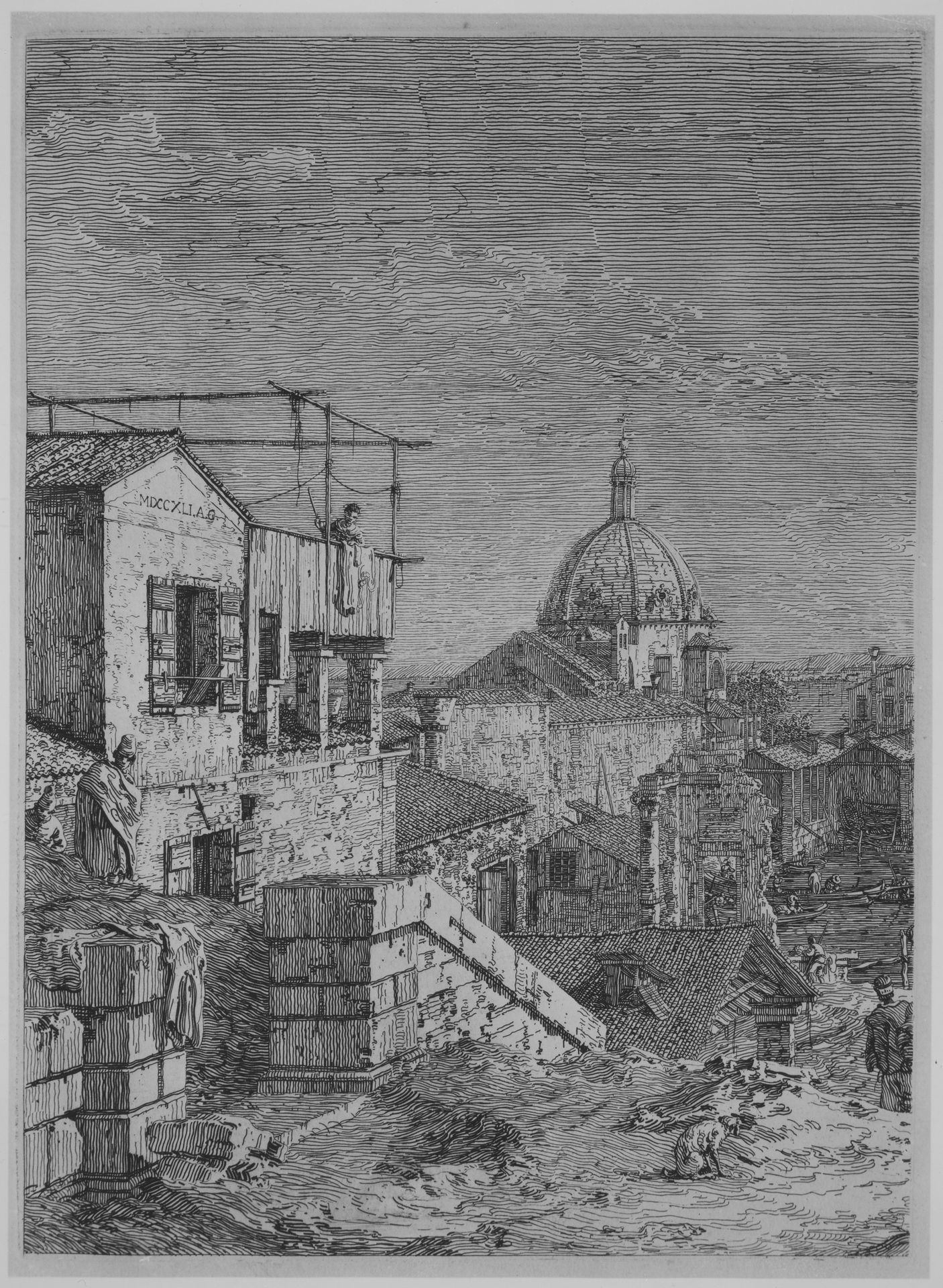 Vedute altre prese da i luoghi altre ideate by Canaletto