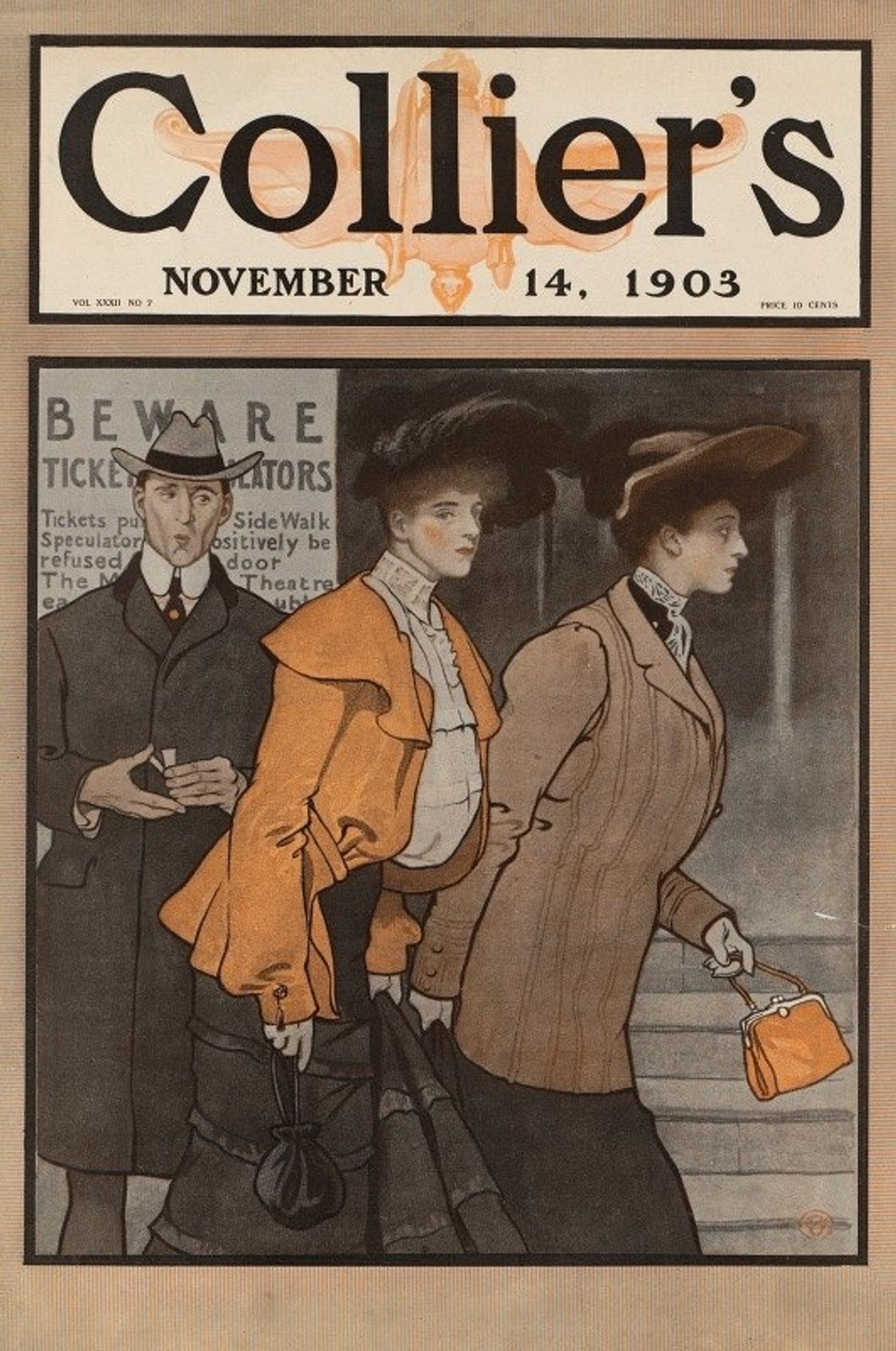 Collier’s November 14, 1903 by Edward Penfield