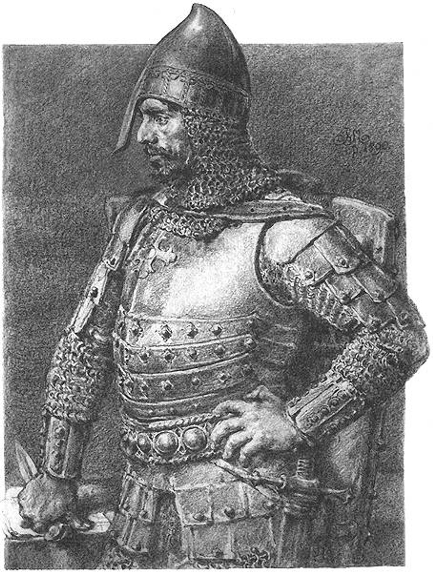 Konrad I of Masovia by Jan Matejko