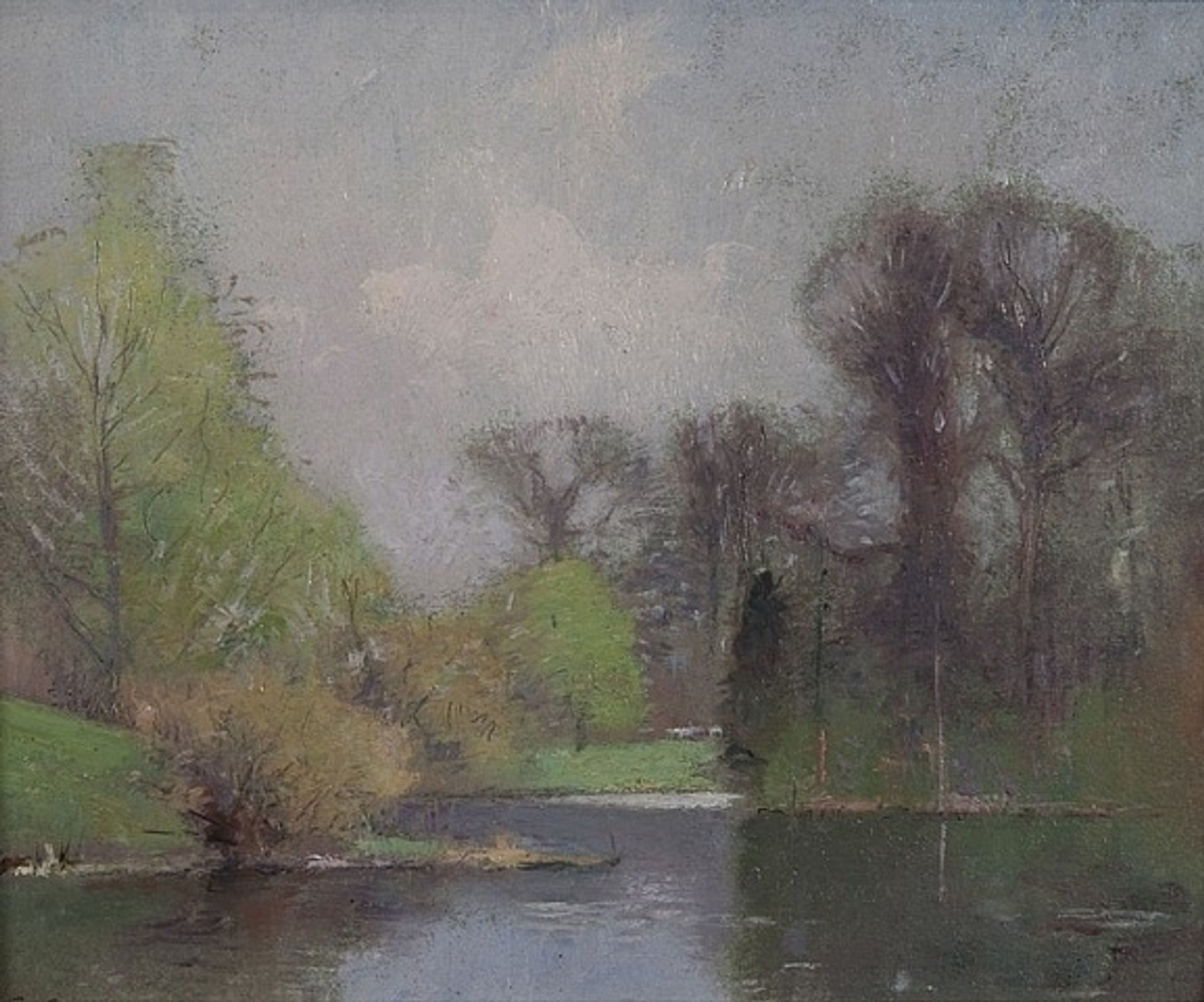 Spring Landscape by Emil Carlsen