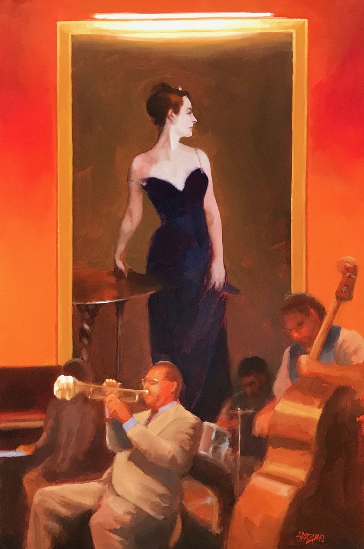 Blue Monday With Madame X by Dan Graziano