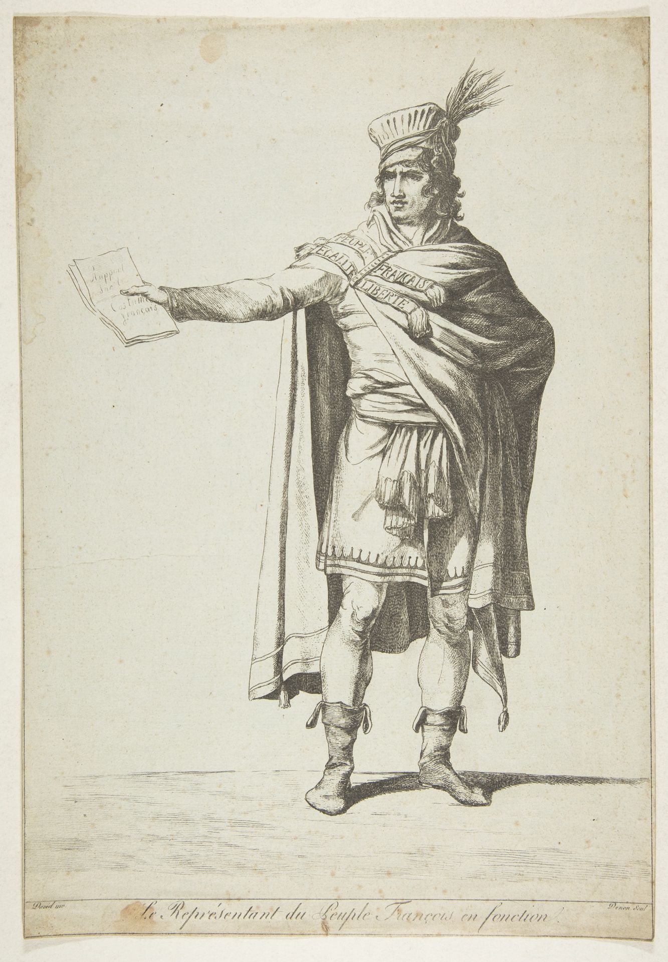 The Representative of the French People in Office by Jacques Louis David