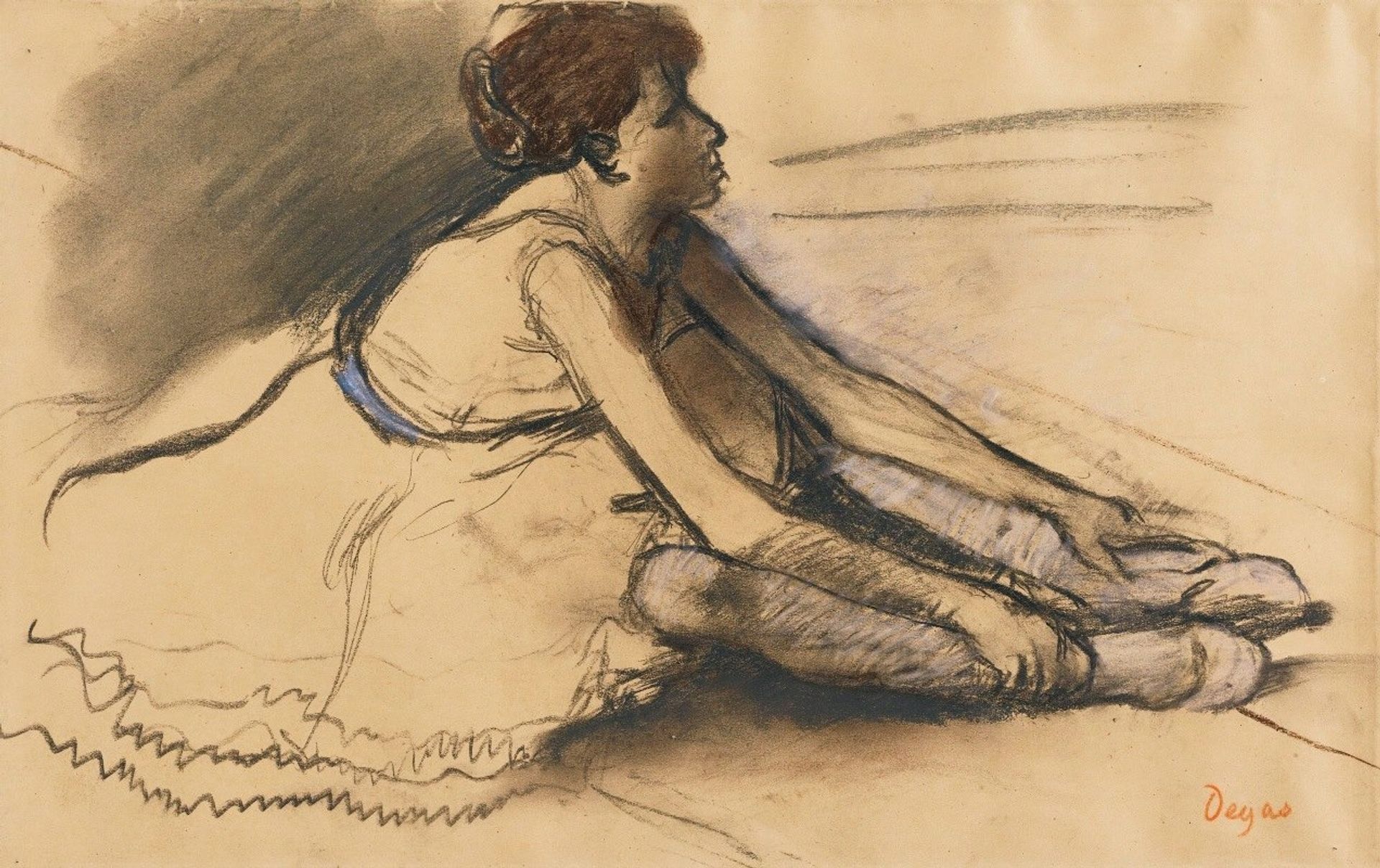 Le Repos De La Danseuse by Edgar Degas