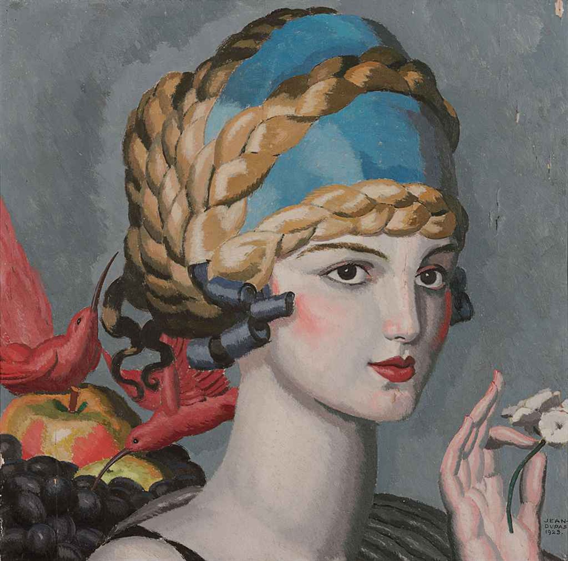 Pomone (Mlle Marguerite Grain) by Jean Dupas