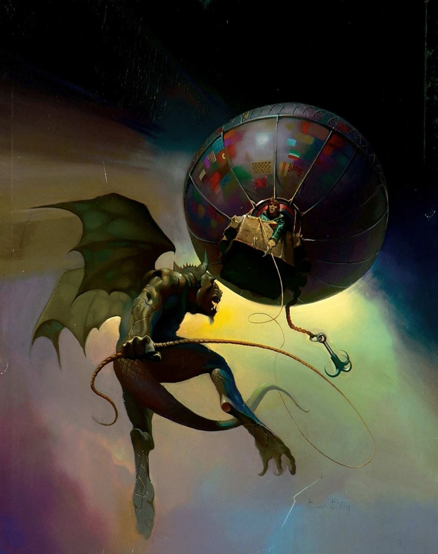 Cover Art for Creepy #75 by Ken Kelly