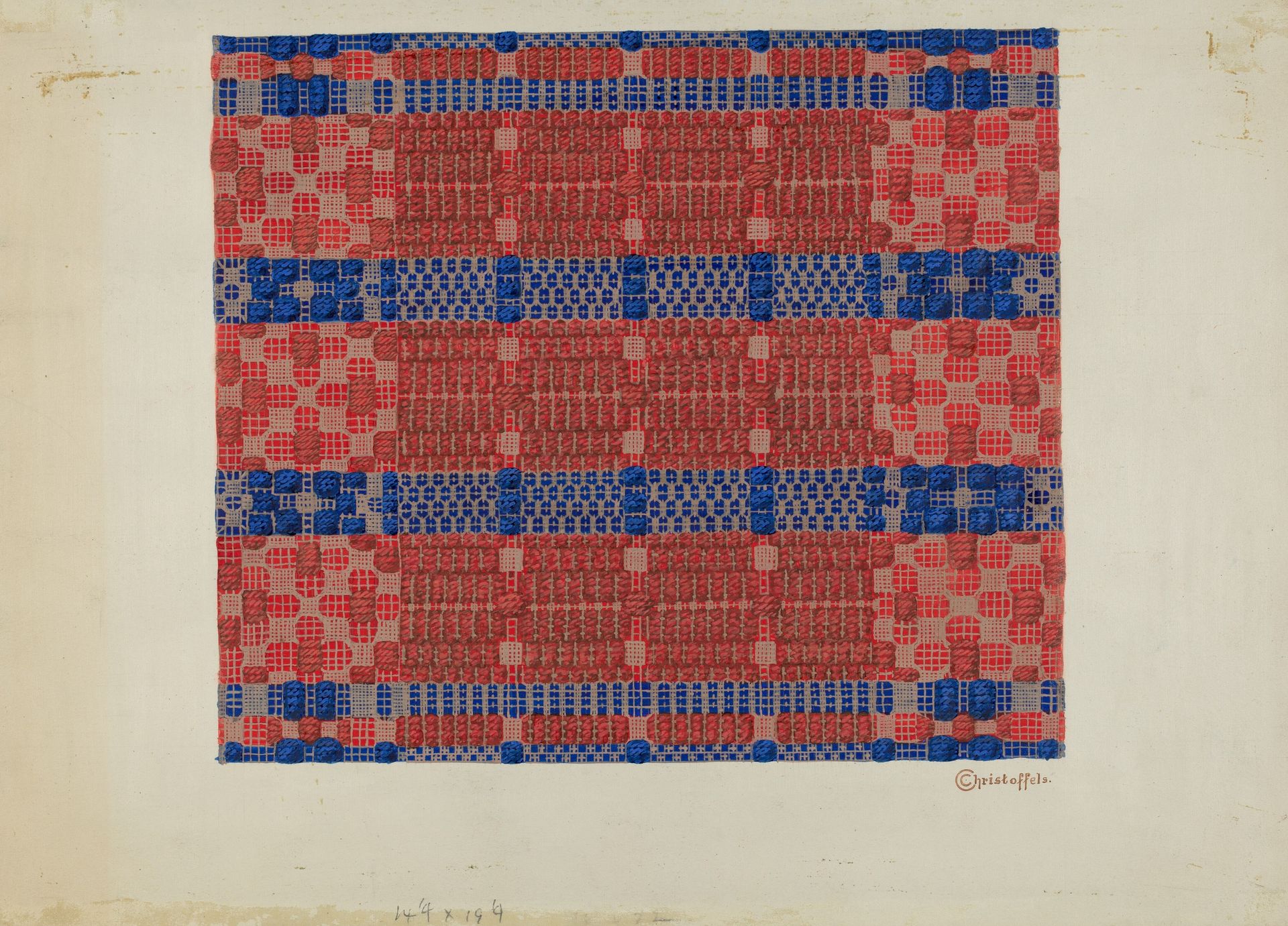 Coverlet by Cornelius Christoffels