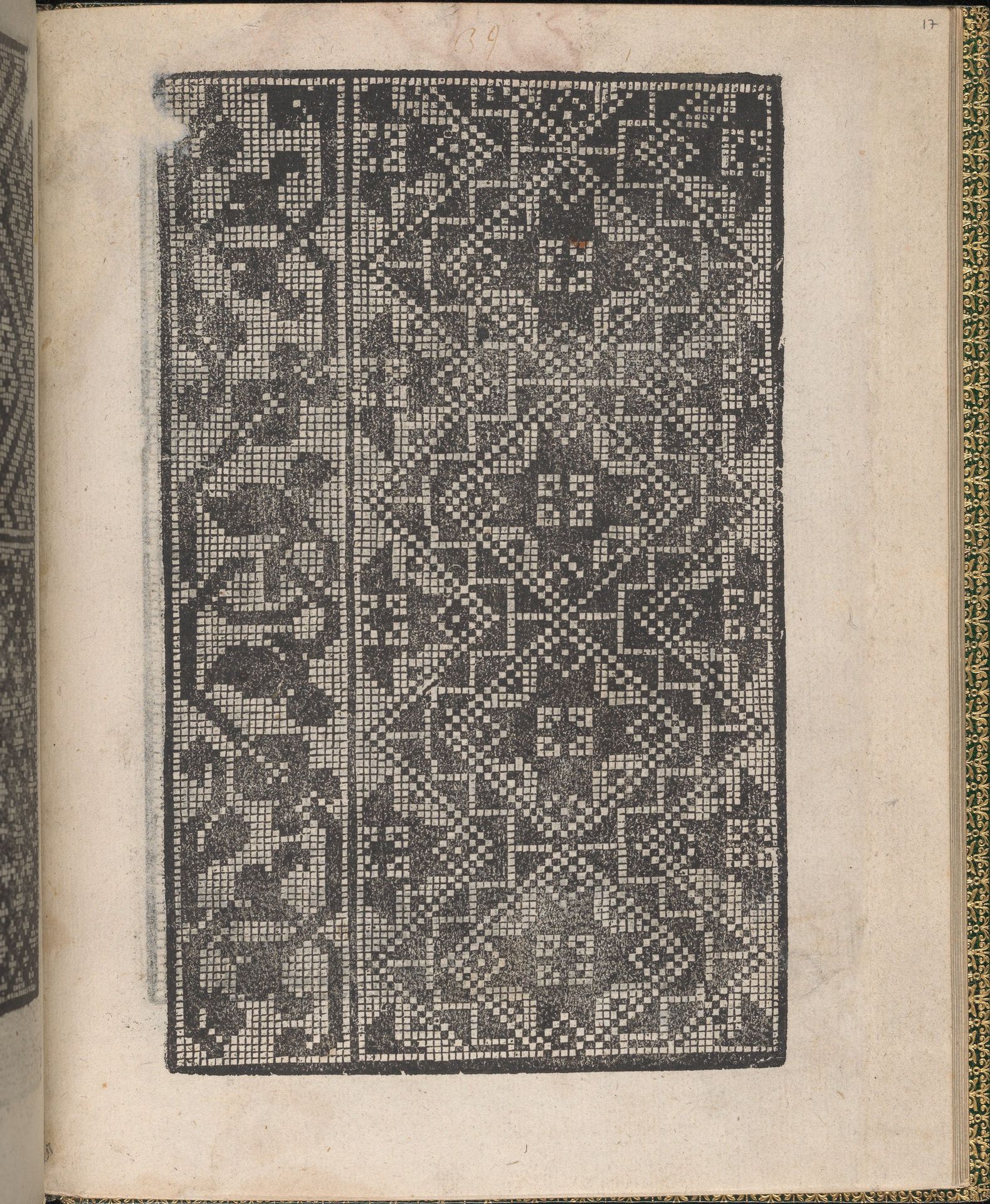 Ornamento delle belle & virtuose donne, page 9 (verso) by Matteo Pagano
