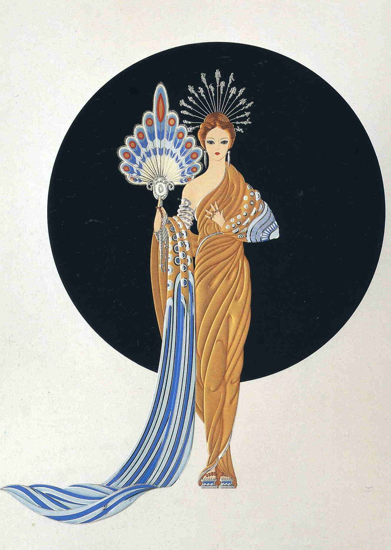 Athena by Erte