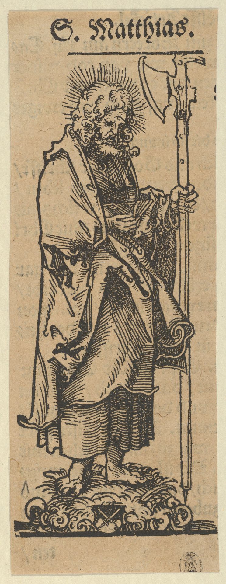 Silver Statuette of St. Matthew, from the Wittenberg Reliquaries by Lucas Cranach the Elder
