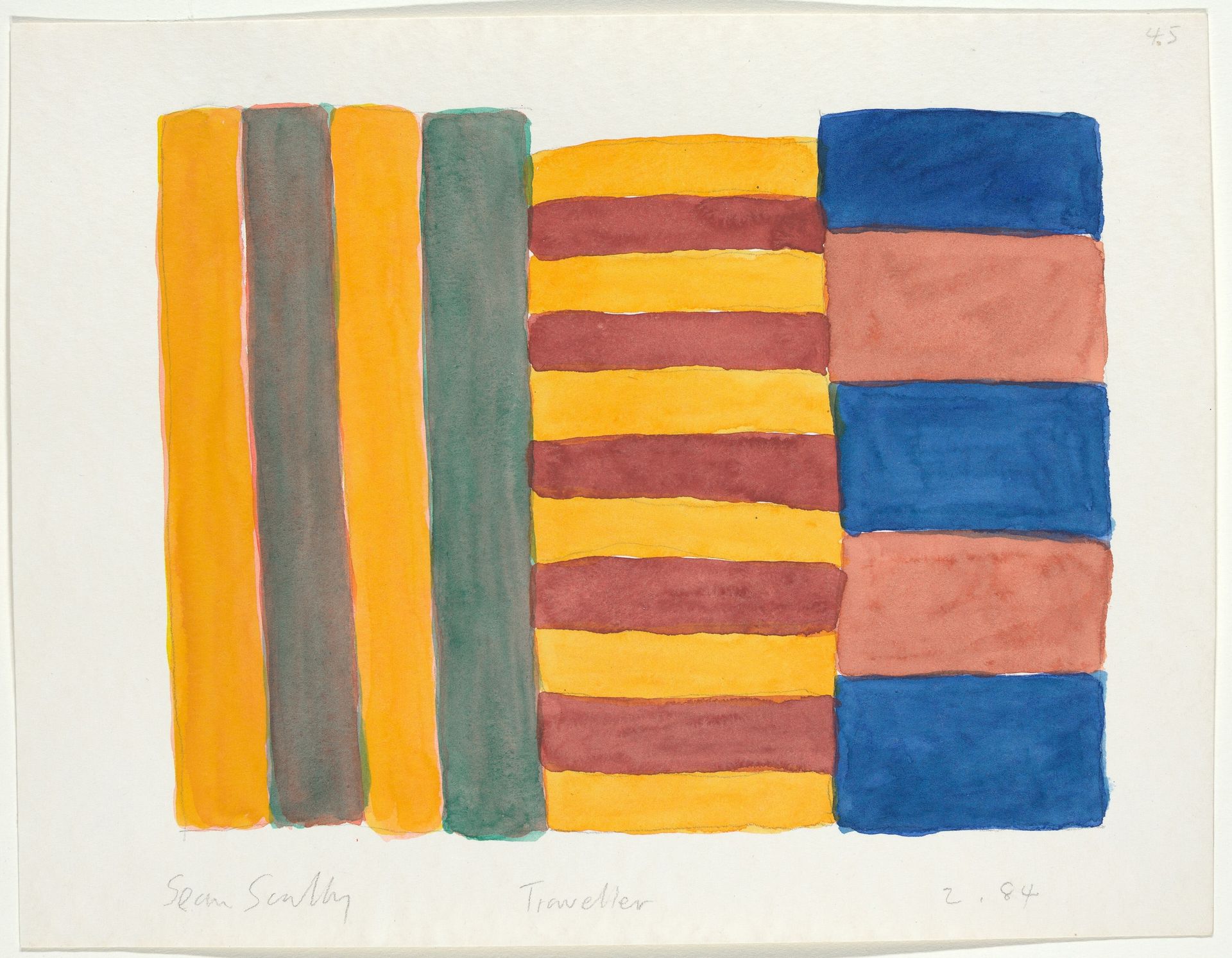Traveller by Sean Scully