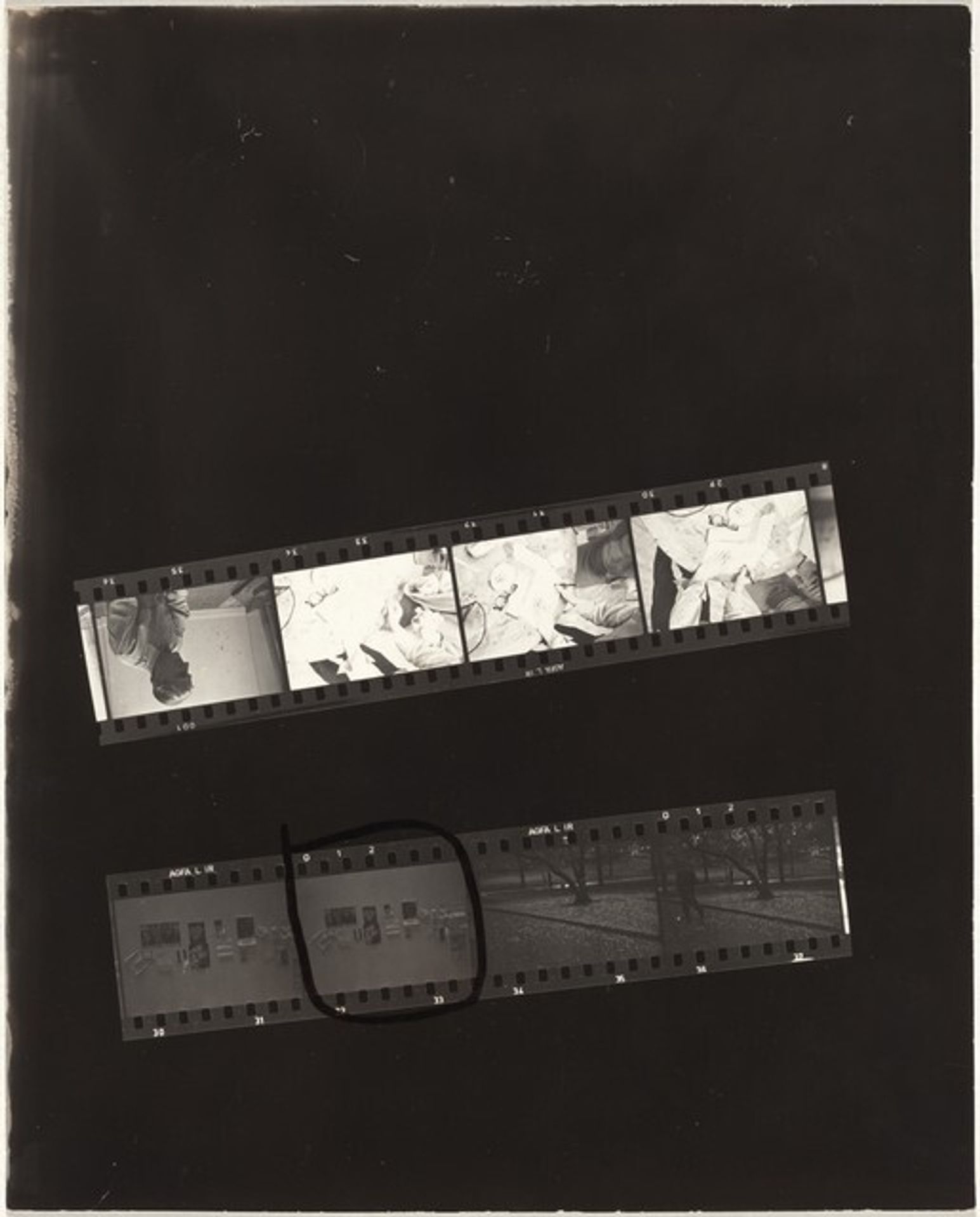 Willem de Kooning 7 by Robert Frank
