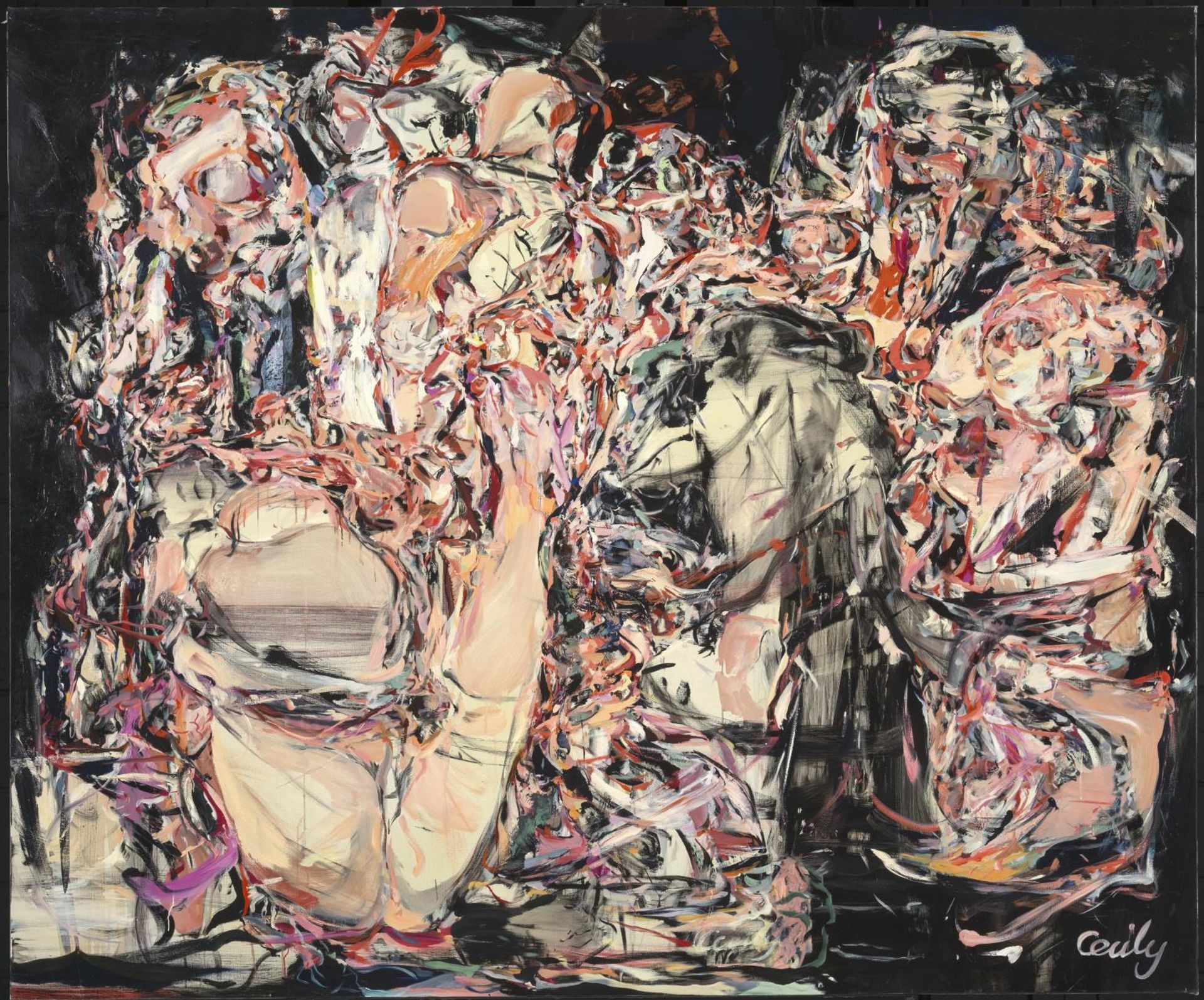 Trouble in Paradise by Cecily Brown