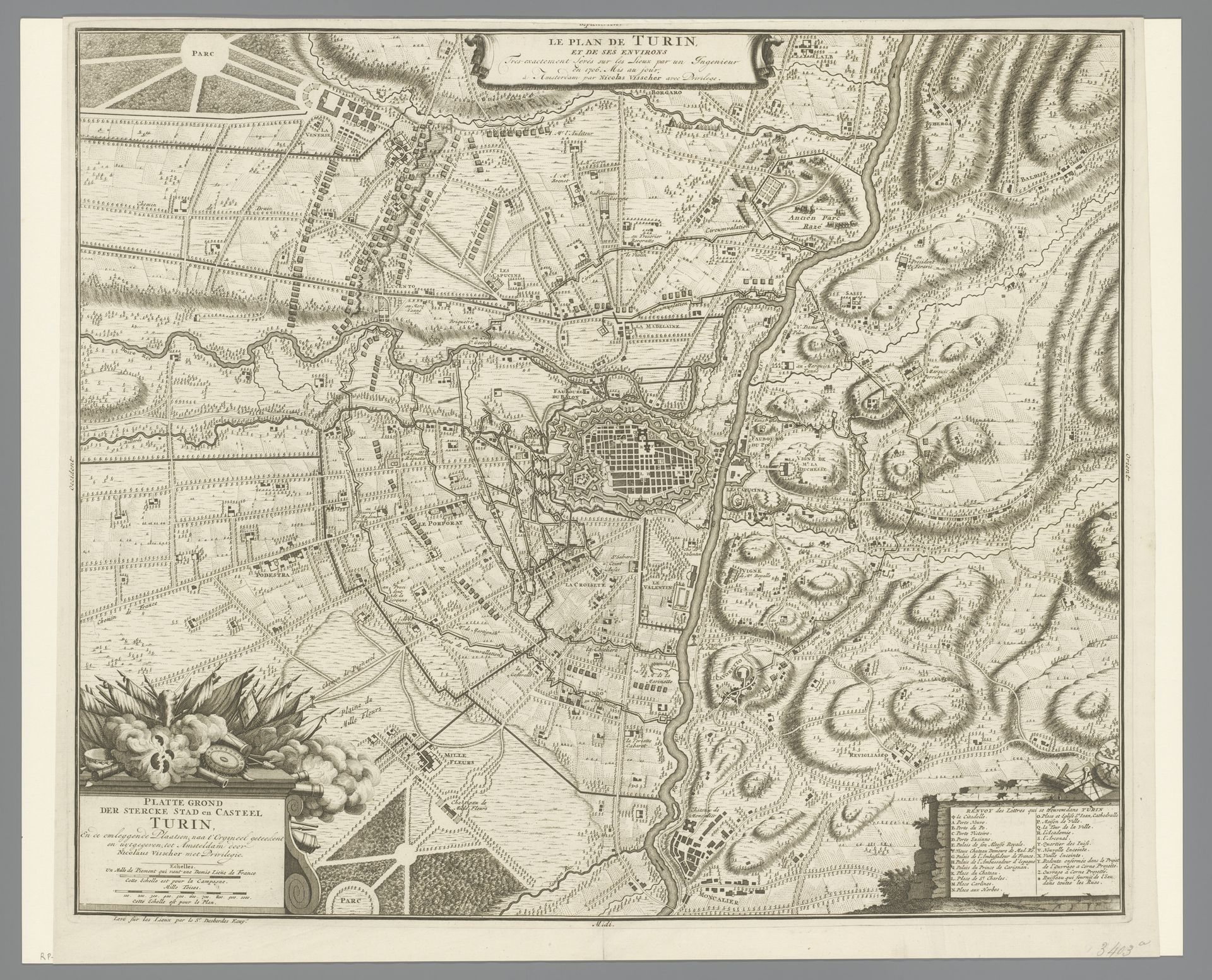 Beleg en ontzet van Turijn, 1706 by Anonymous