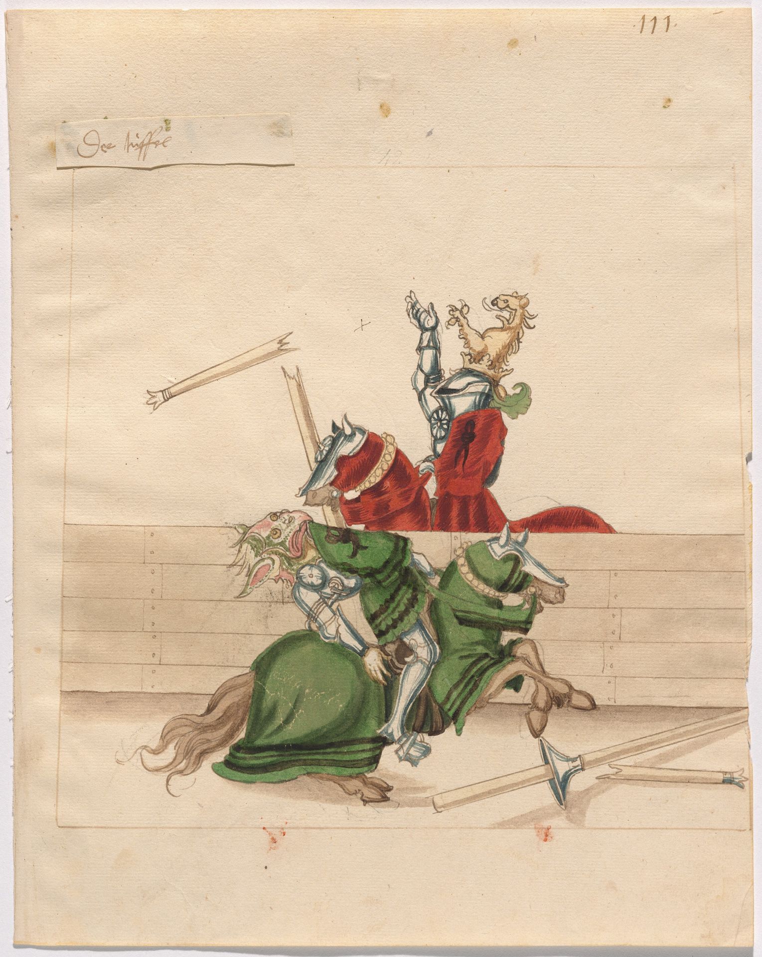 Italian Joust of Peace by Anonymous