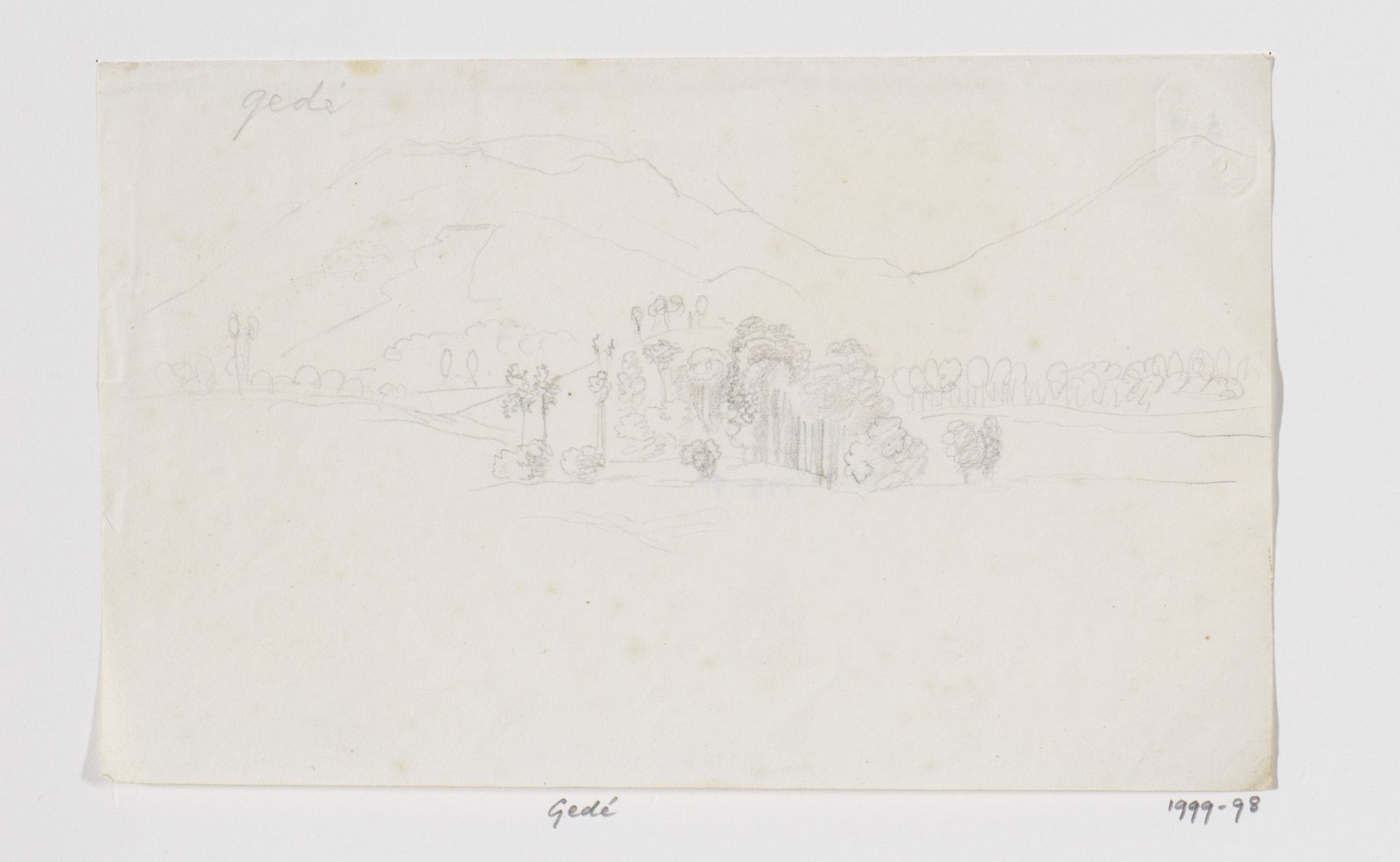 West-Javaans landschap by Adrianus Johannes Bik