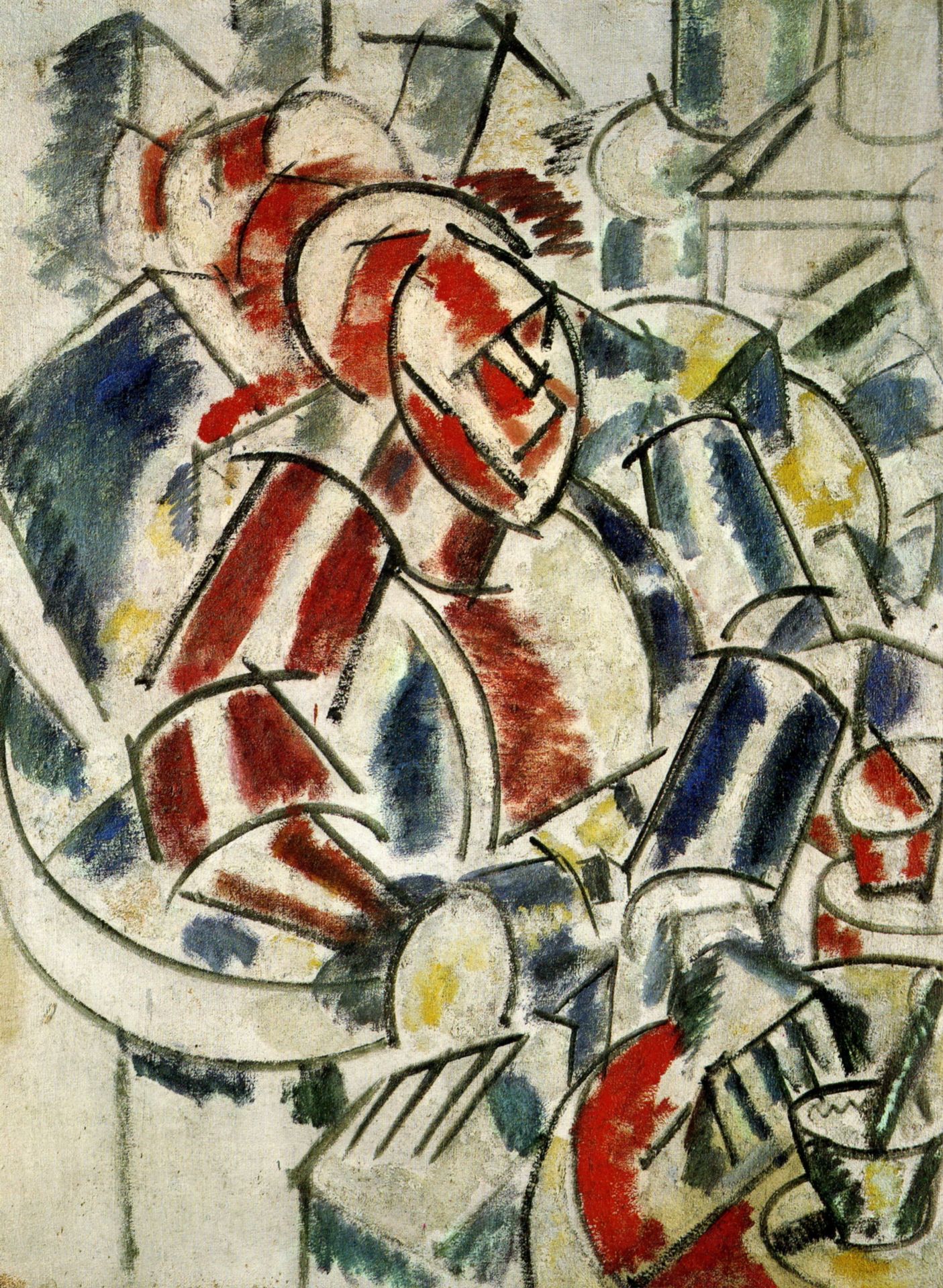 The Woman with the armchair by Fernand Léger