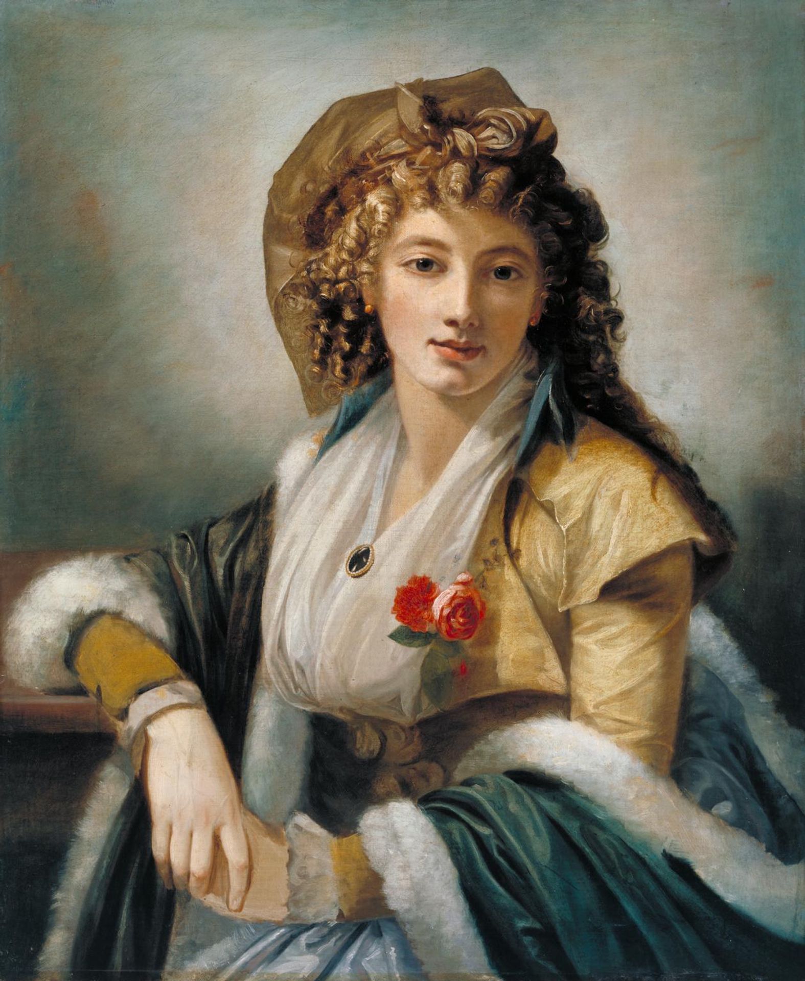 Anna Maria Ferri, the Artist’s First Wife by  Robert Fagan