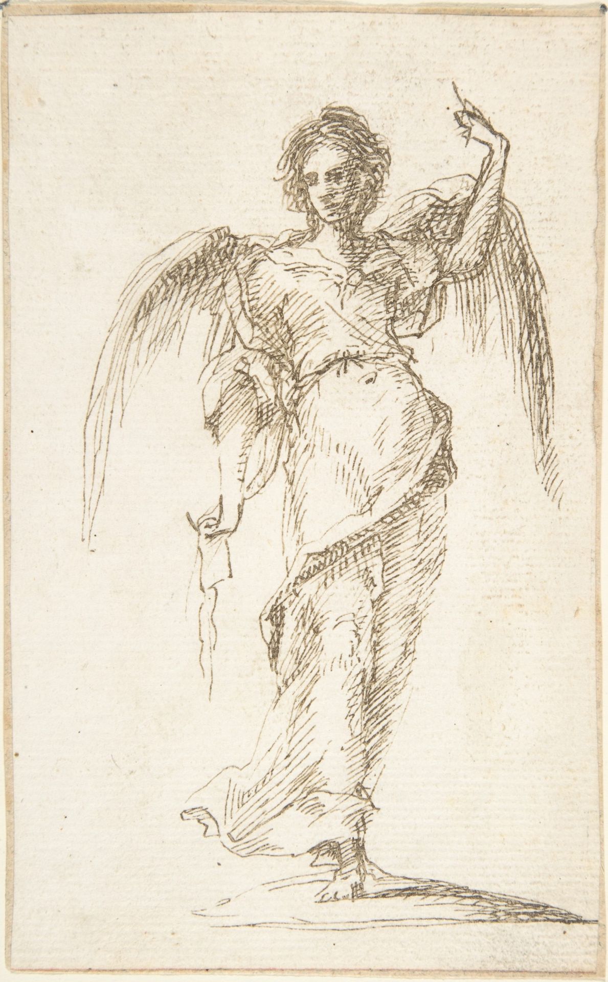 Standing Figure of an Angel by Pedro  Duque Cornejo