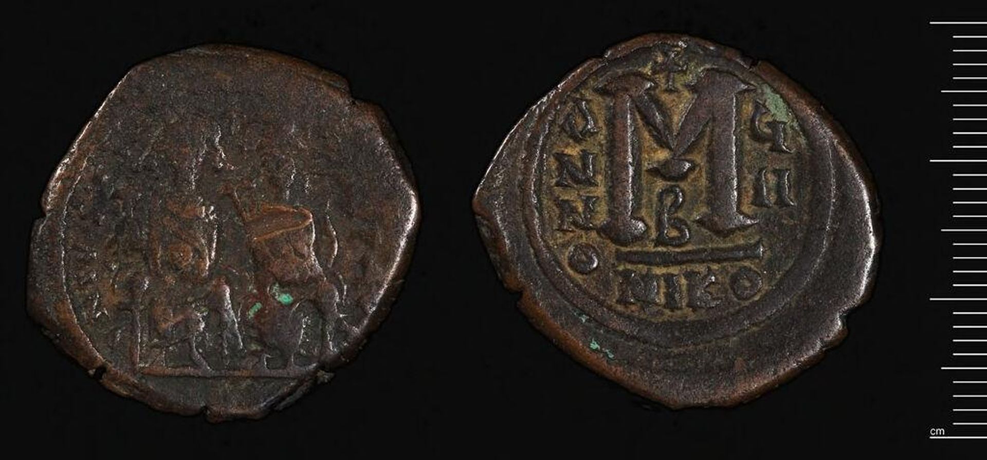Coin of Justin II by Justin II