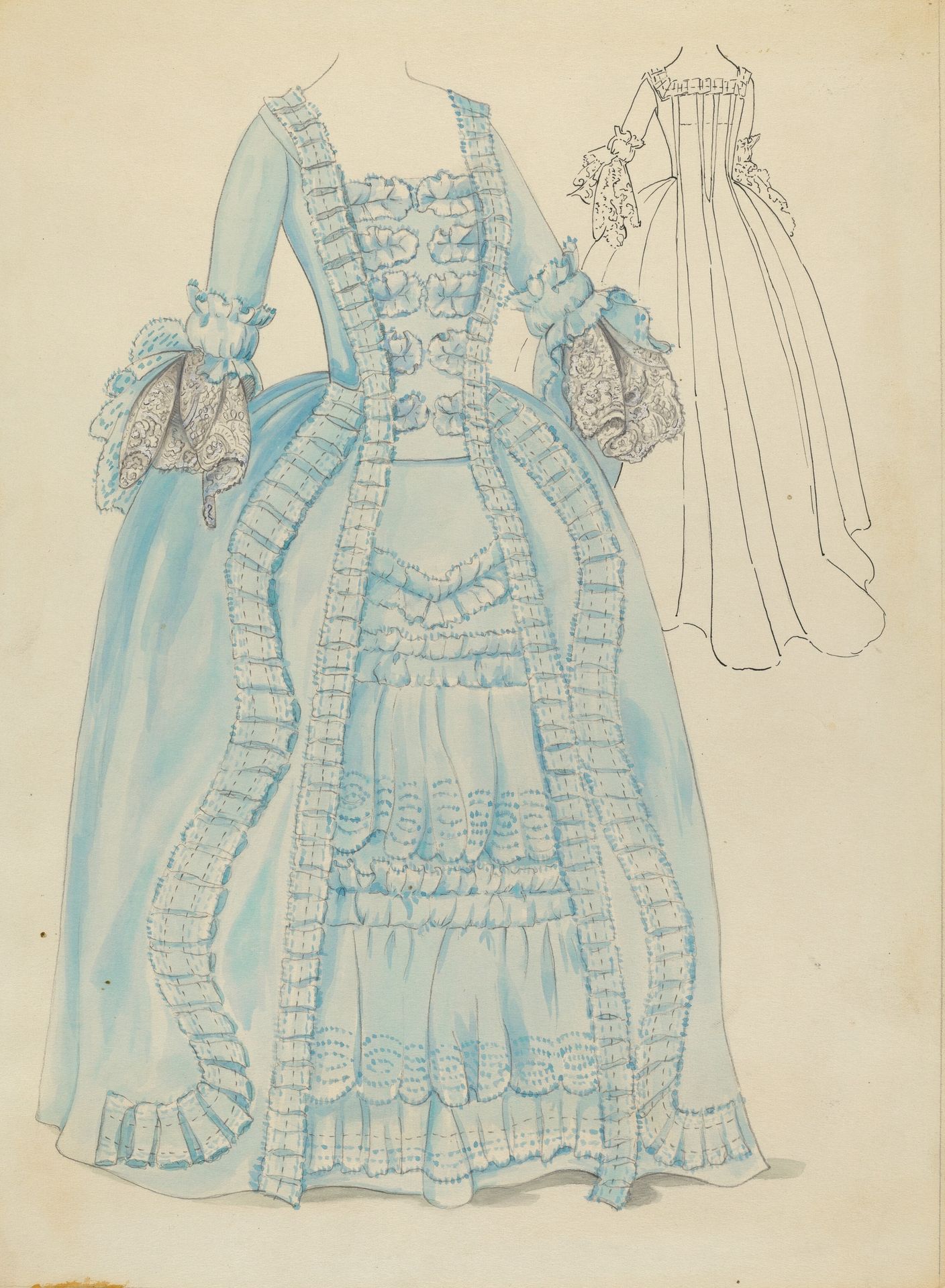 Gown by Anonymous